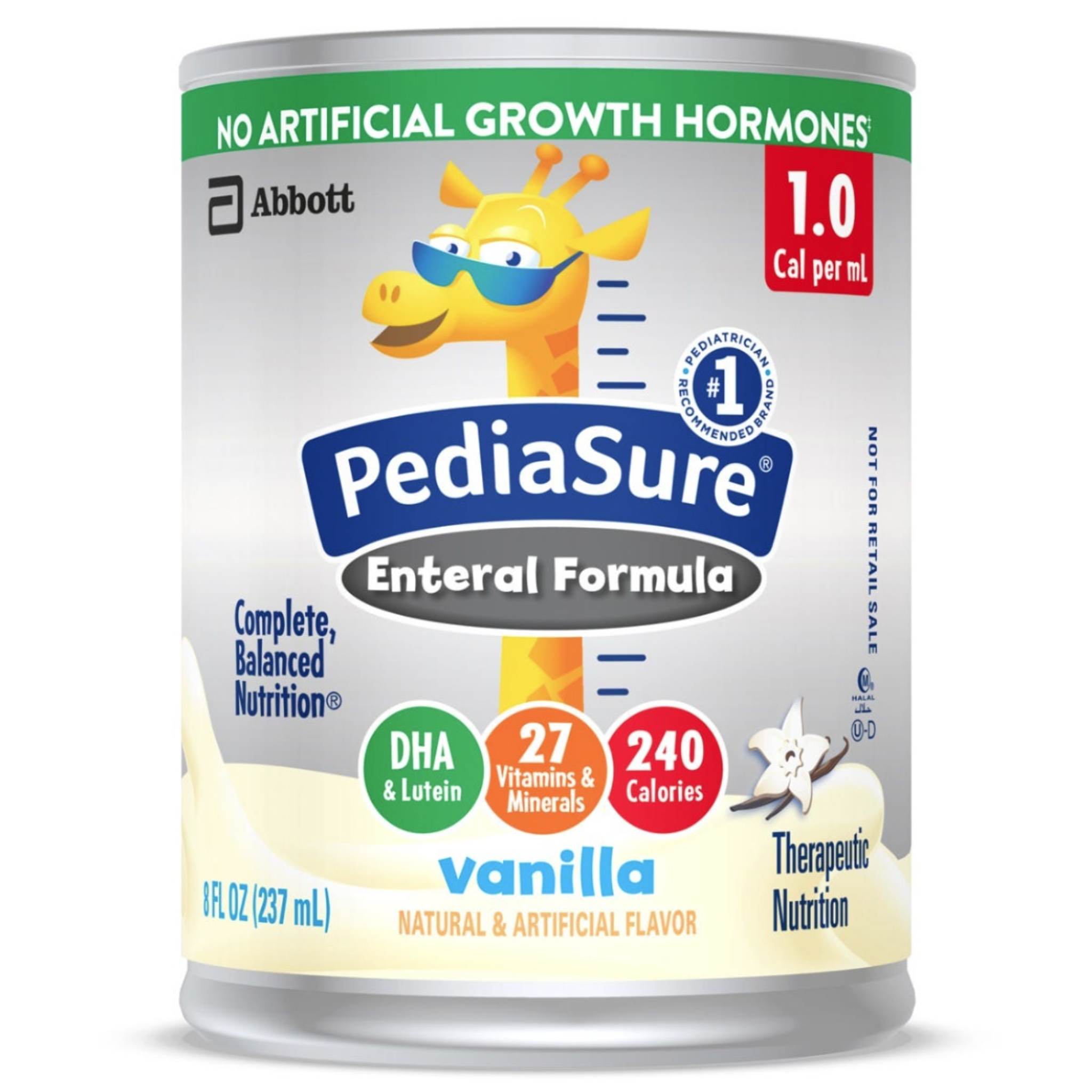 PediaSure Enteral Formula 1.0 Cal, 8oz (Pack of 24)