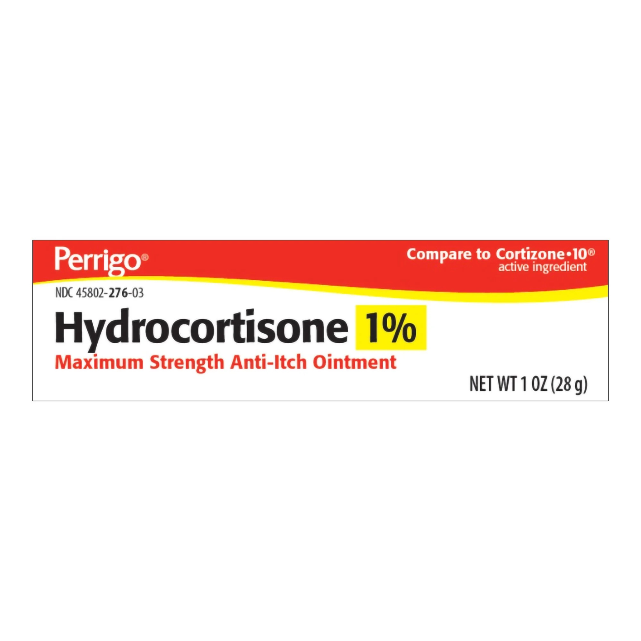 Perrigo, Anti-Itch 1% Hydrocortisone Ointment, Fast-Acting Relief for Skin Irritation, 1 Oz