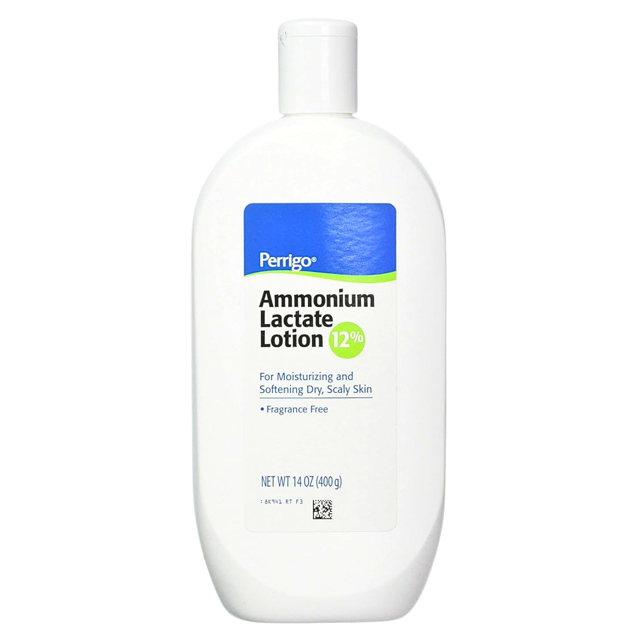 Perrigo, Ammonium Lactate 12% Lotion C-P, Moisturizing & Exfoliating for Rough Dry Skin, 14 fl oz