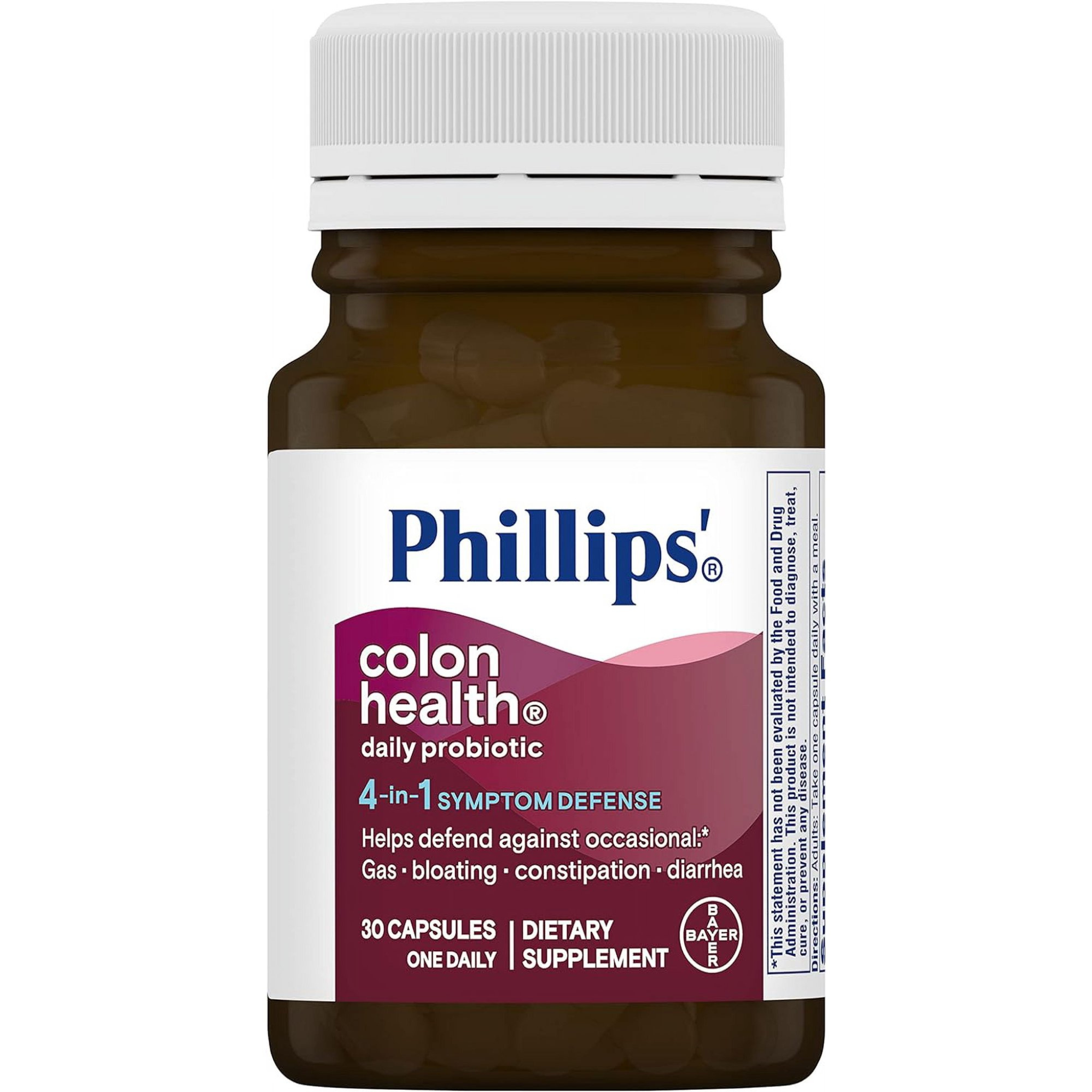 Phillips’ Colon Health Daily Probiotic Supplement, 30 Count