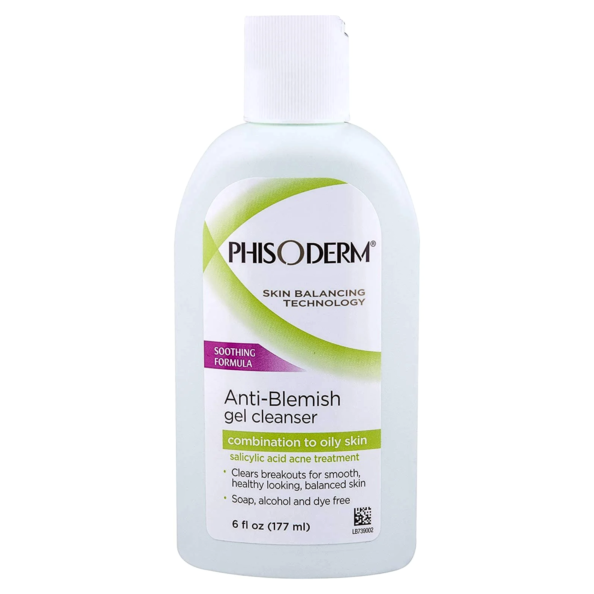 Phisoderm, Anti-Blemish Gel Cleanser, Deep Cleansing for Clear Skin, 6 oz
