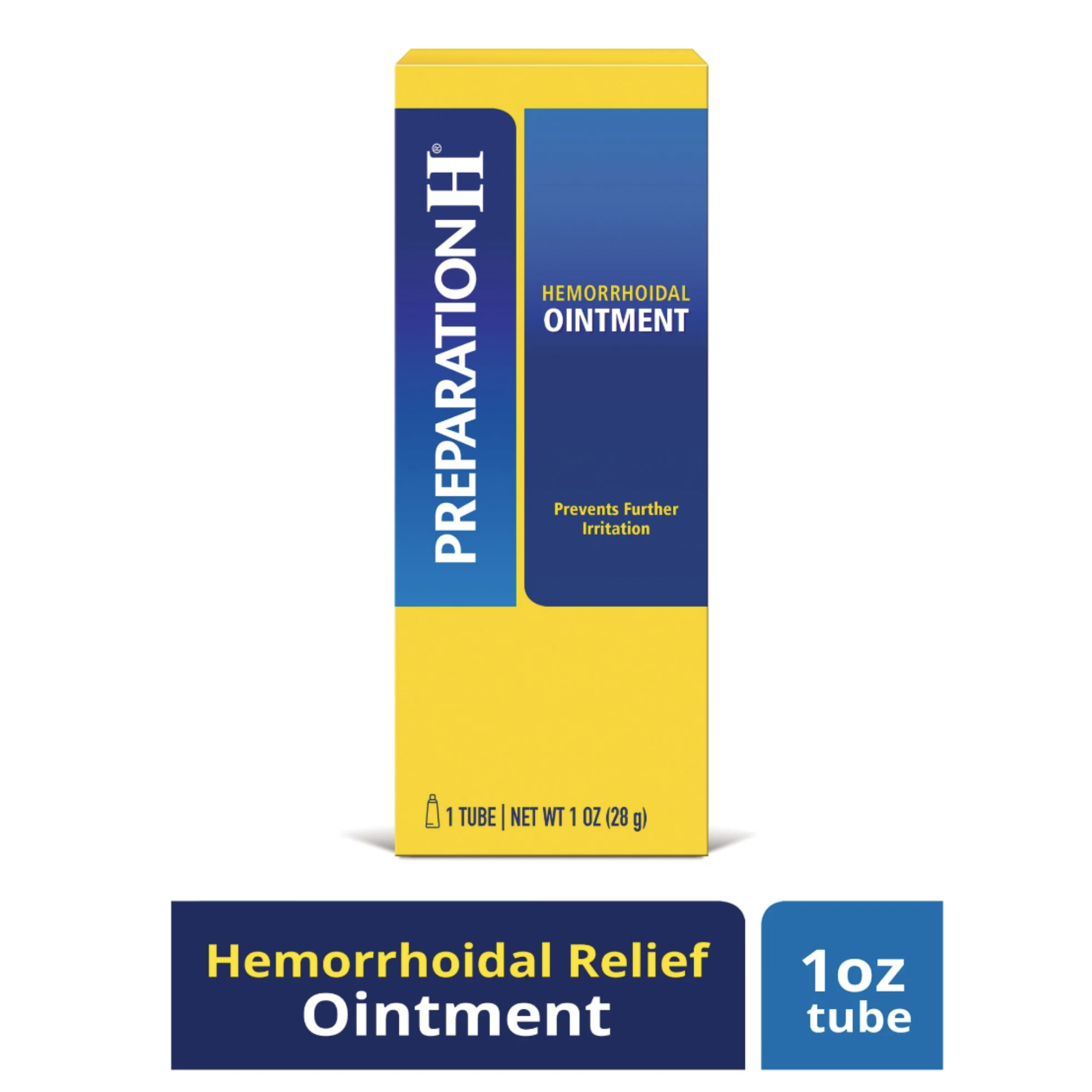 Preparation H Ointment for Hemorrhoid Relief, Burning and Itching, 1 Oz.