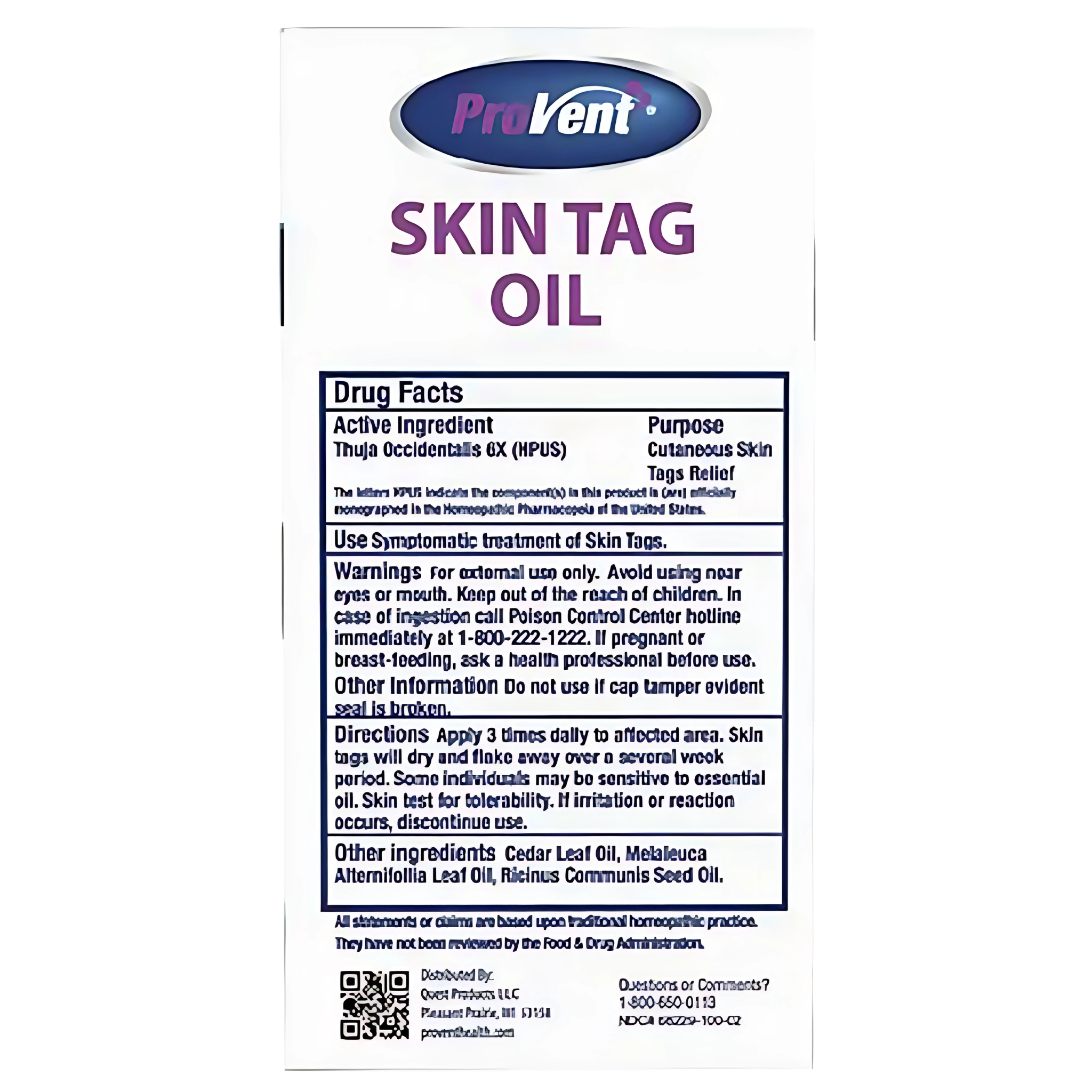 ProVent Skin Tag Oil, 0.34 oz
