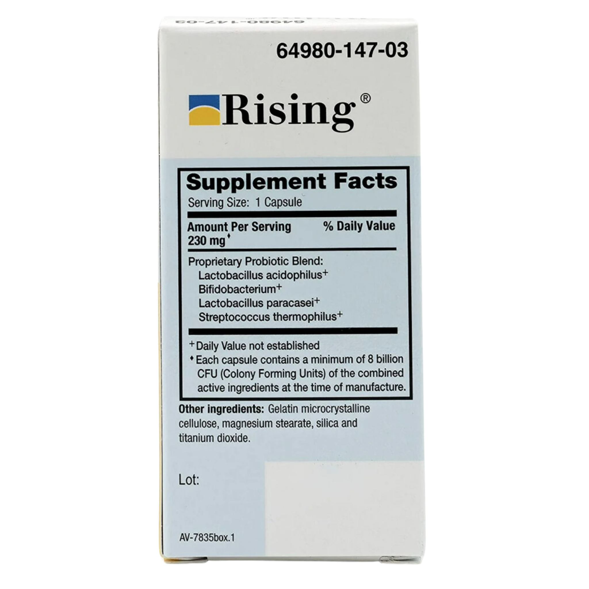Risaquad Dietary Supplement Capsules, 230 mg, 30 capsules