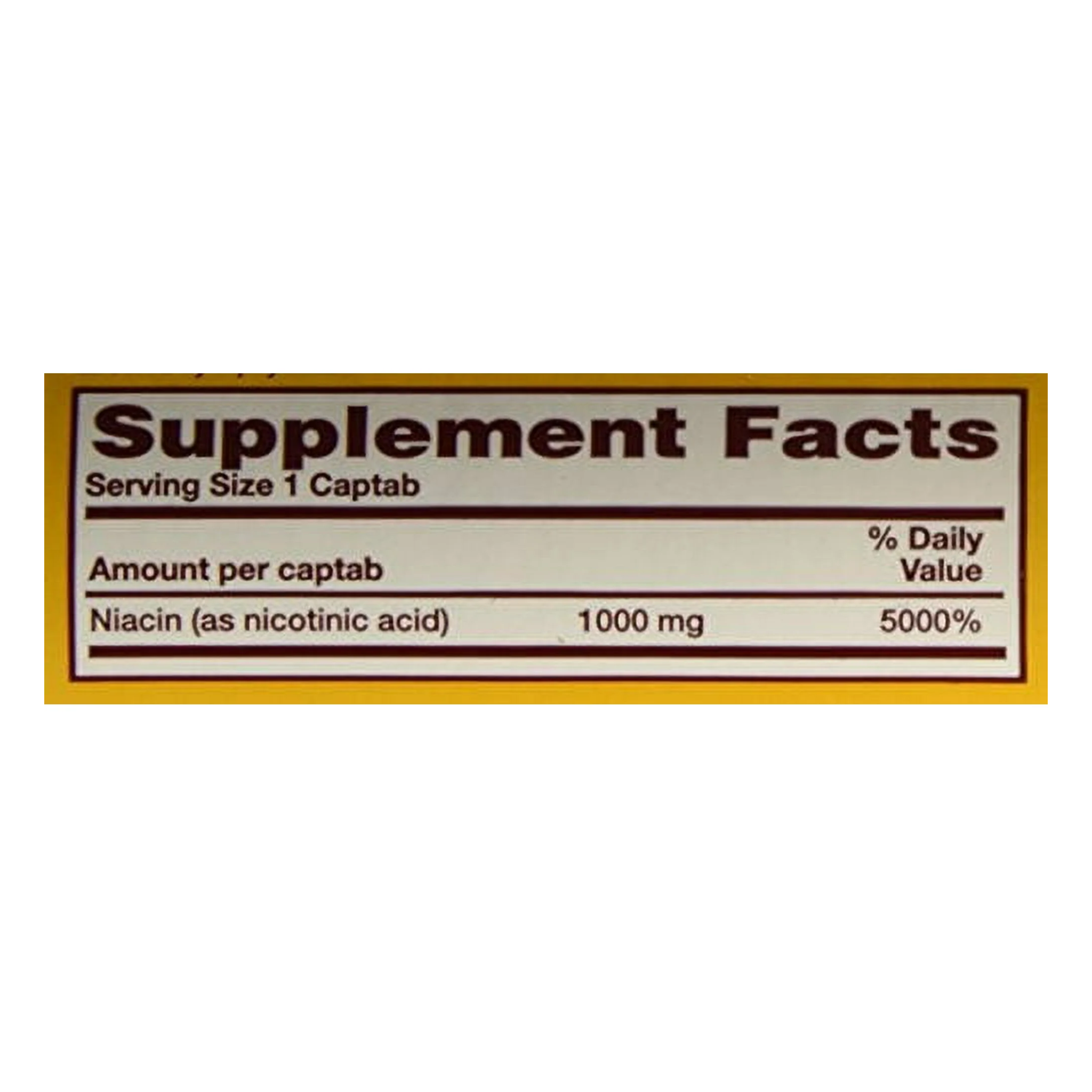 Rugby, Niacin Time Release, Supports Metabolism & Cardiovascular Health, 1000 mg, 100 Count