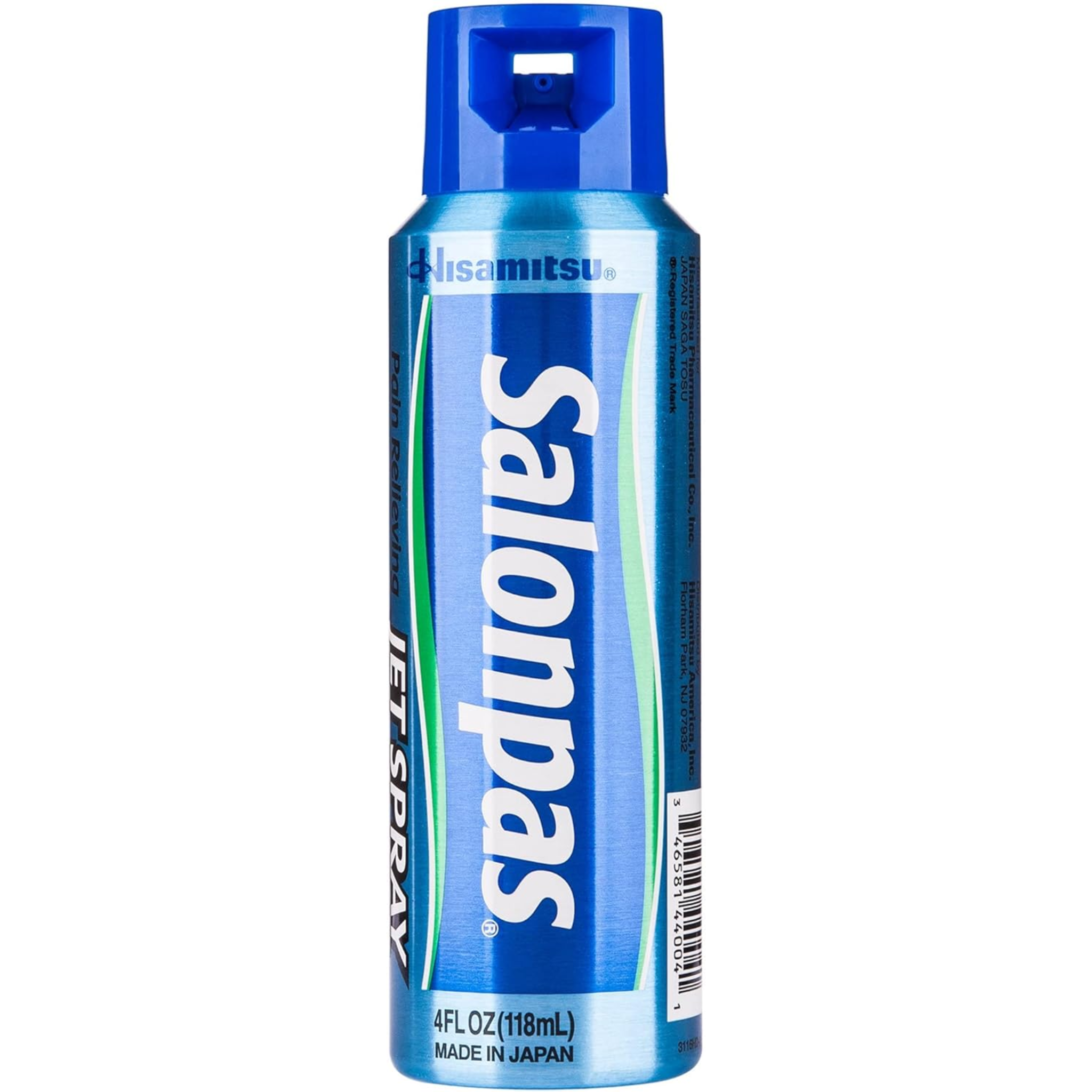 Salonpas, Pain Relieving Jet Spray, Cooling Relief for Muscles & Joints, 4 Fl Oz