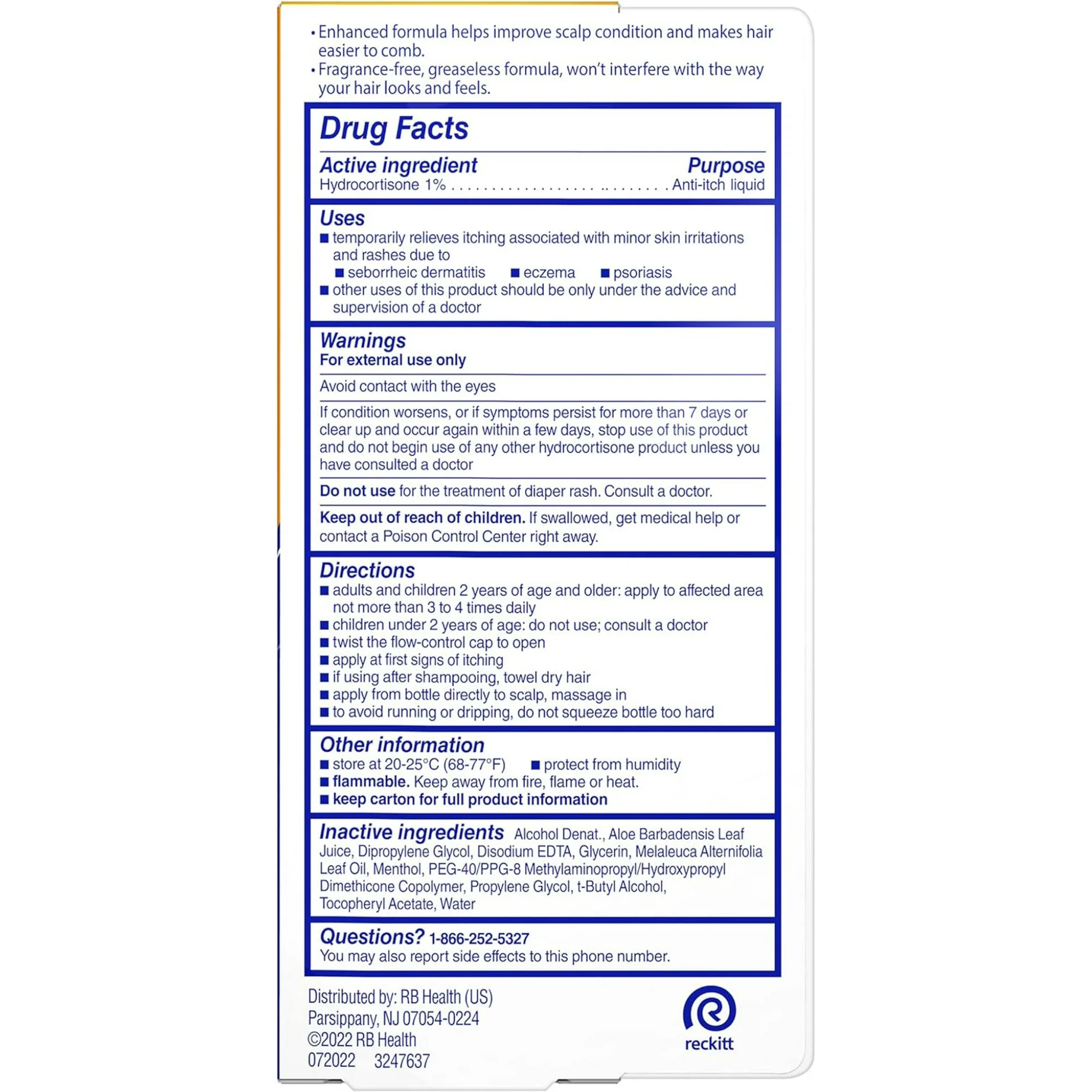 Scalpicin, Max Strength Scalp Itch Treatment, Fast-Acting Relief for Itchy Scalp, 1.5 oz