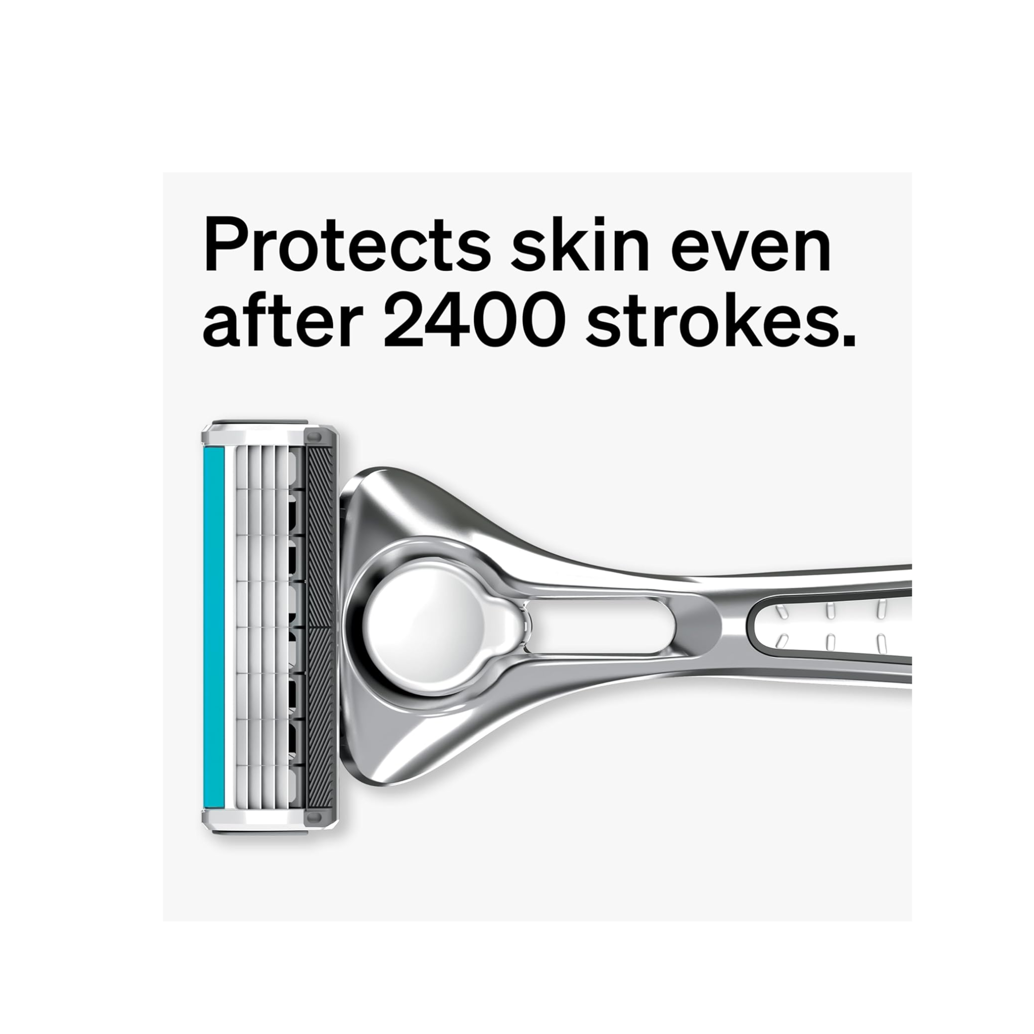 Schick, Quattro Titanium Razor Blade Refill Cartridges, Smooth and Precise Shave for Men, 4 Count
