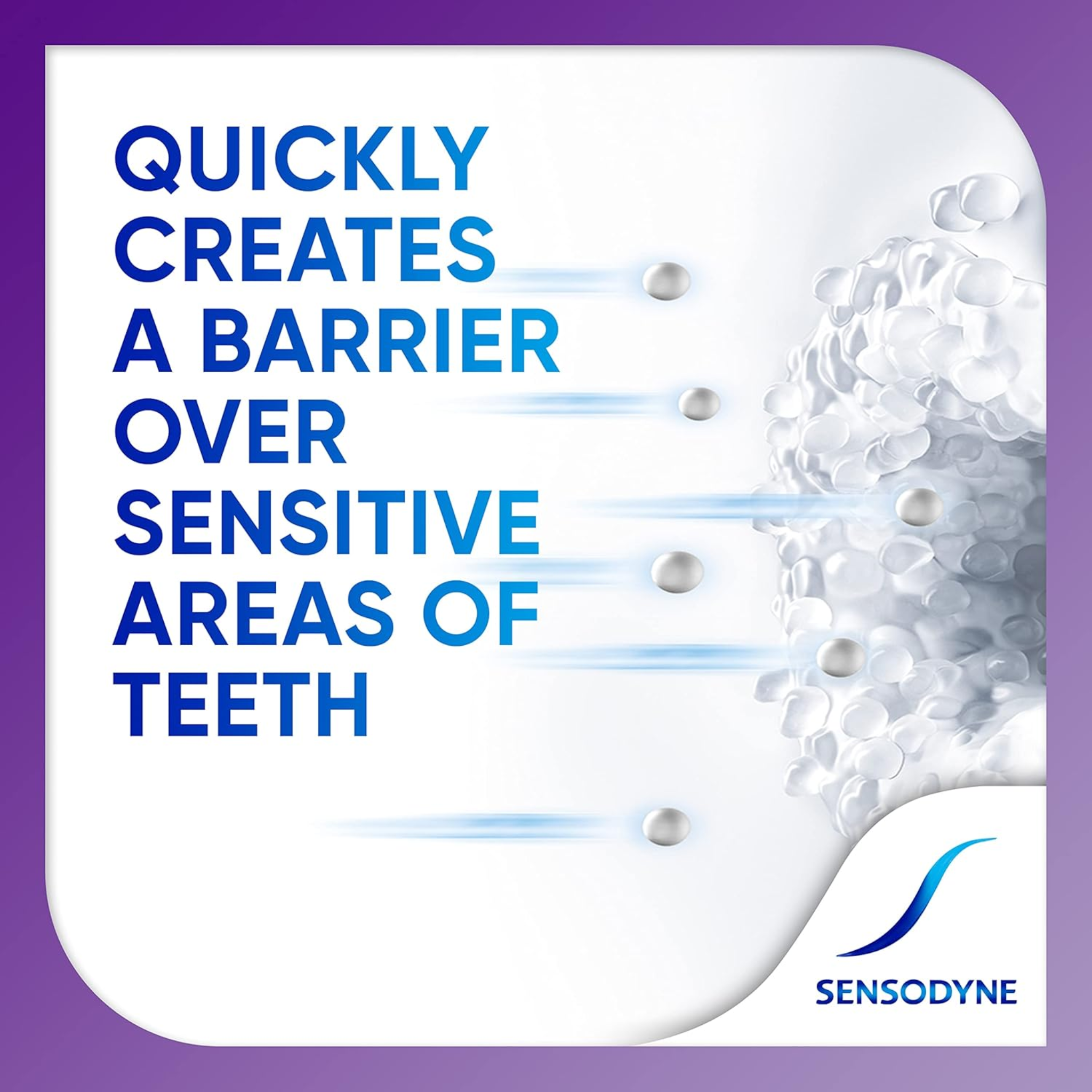 Sensodyne, Rapid Relief Sensitive Toothpaste, Extra Fresh Formula for Sensitive Teeth and Long-Lasting Freshness, 3.4 Oz