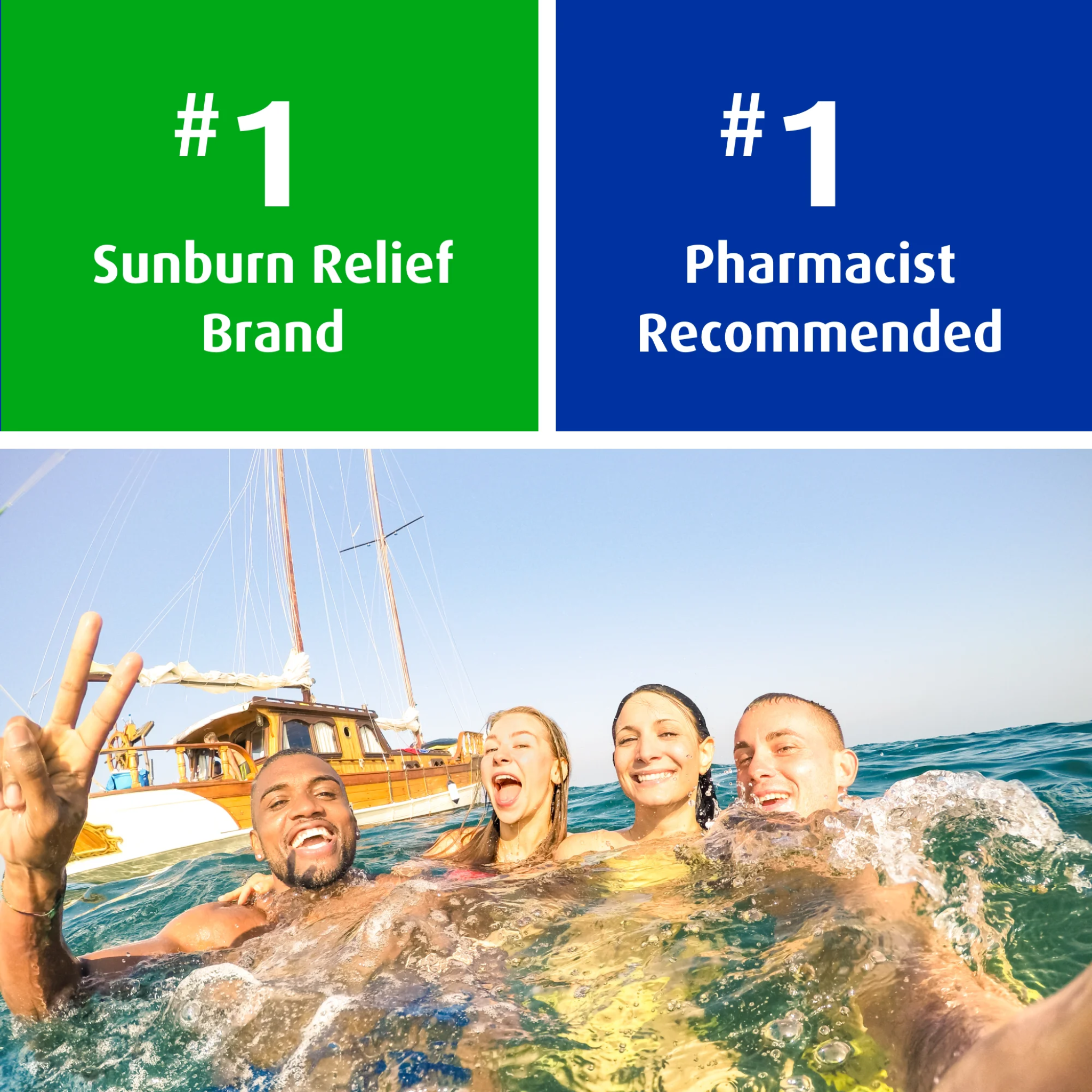 Solarcaine, Cool Aloe Sunburn Relief Spray, Lidocaine & Soothing Hydration, 4 Oz