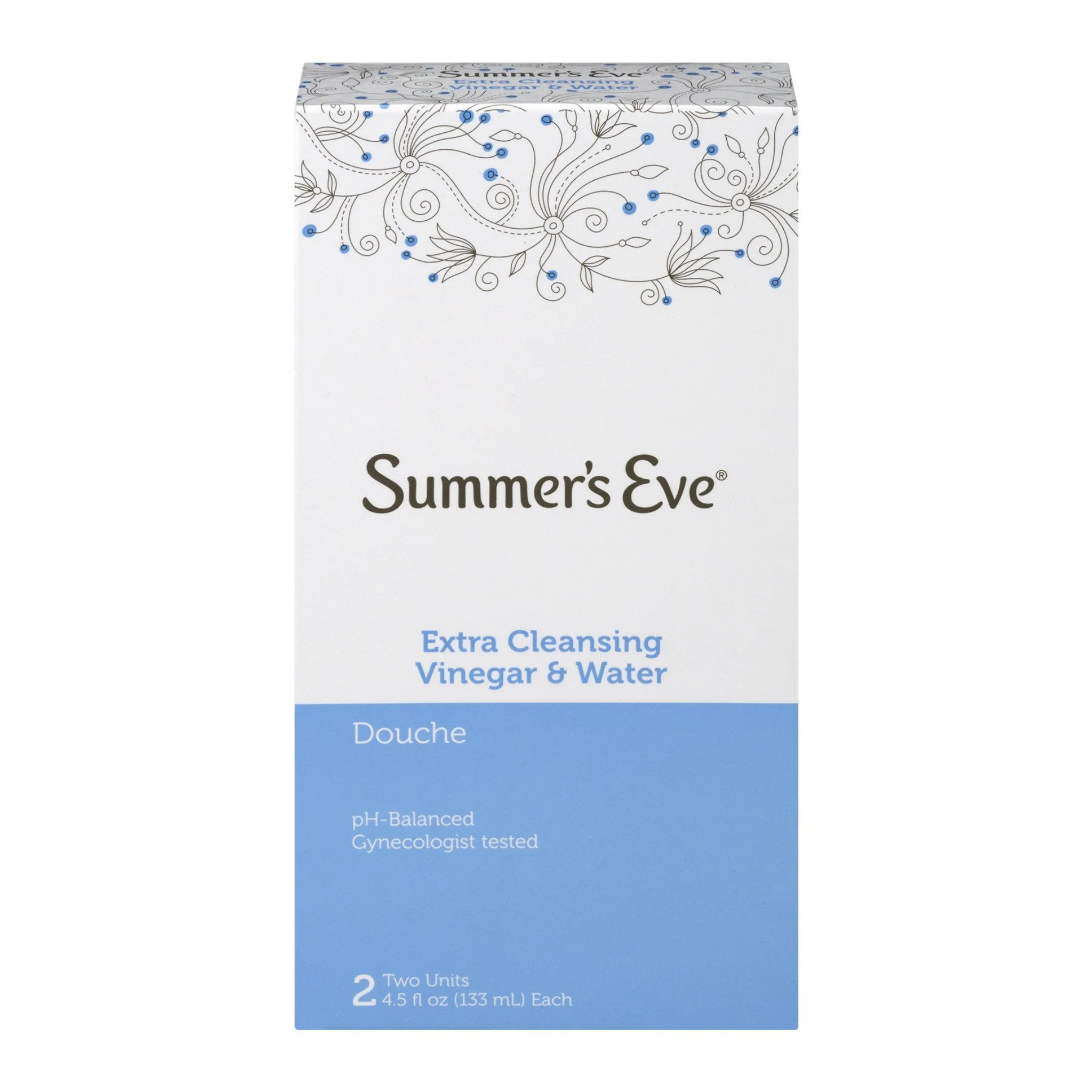 Summer's Eve Extra Cleansing Vinegar & Water Douche 2 Each