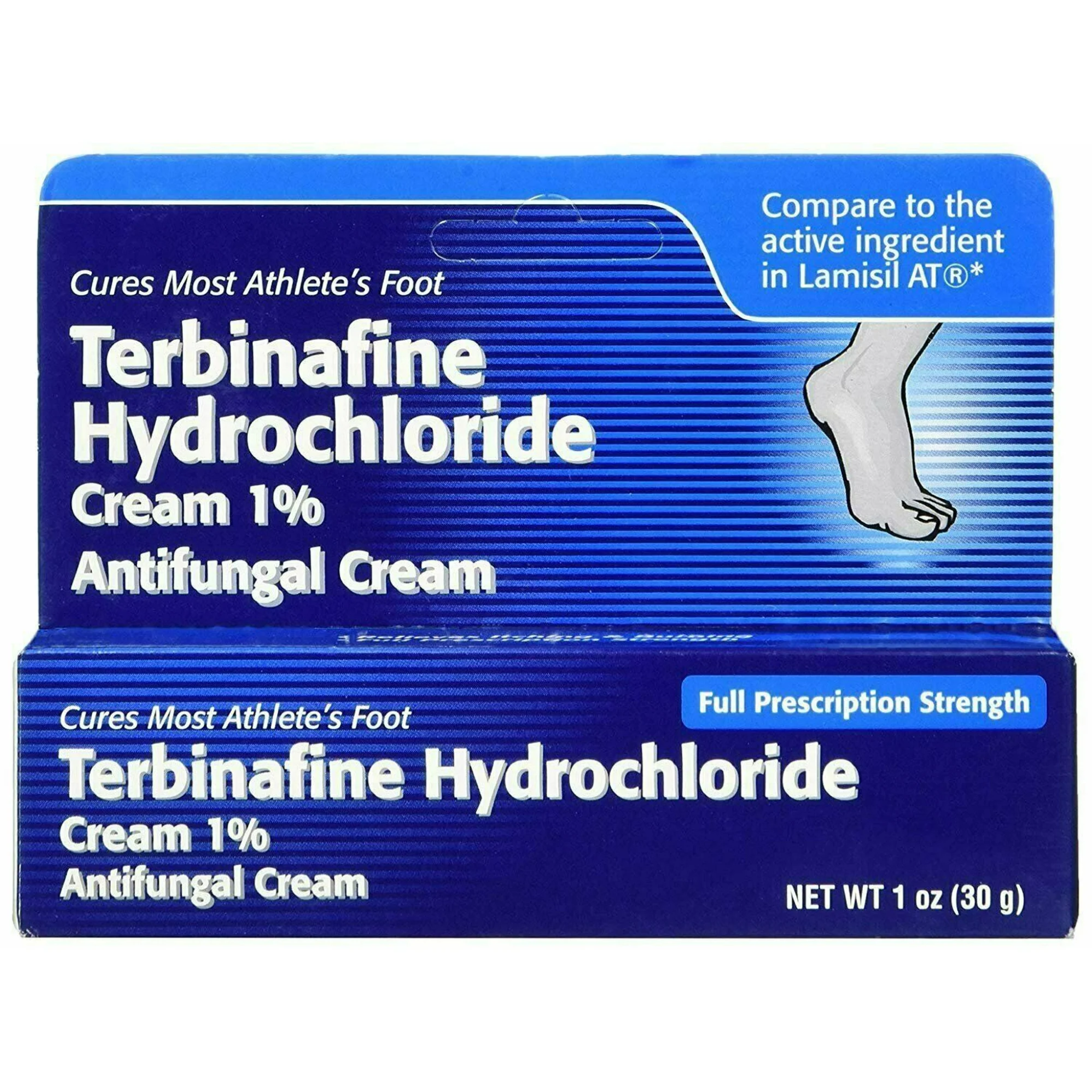 Taro, Terbinafine Hydrochloride Foot Antifungal Cream 1%, Fast-Acting Treatment for Fungal Infections, 1.0 oz