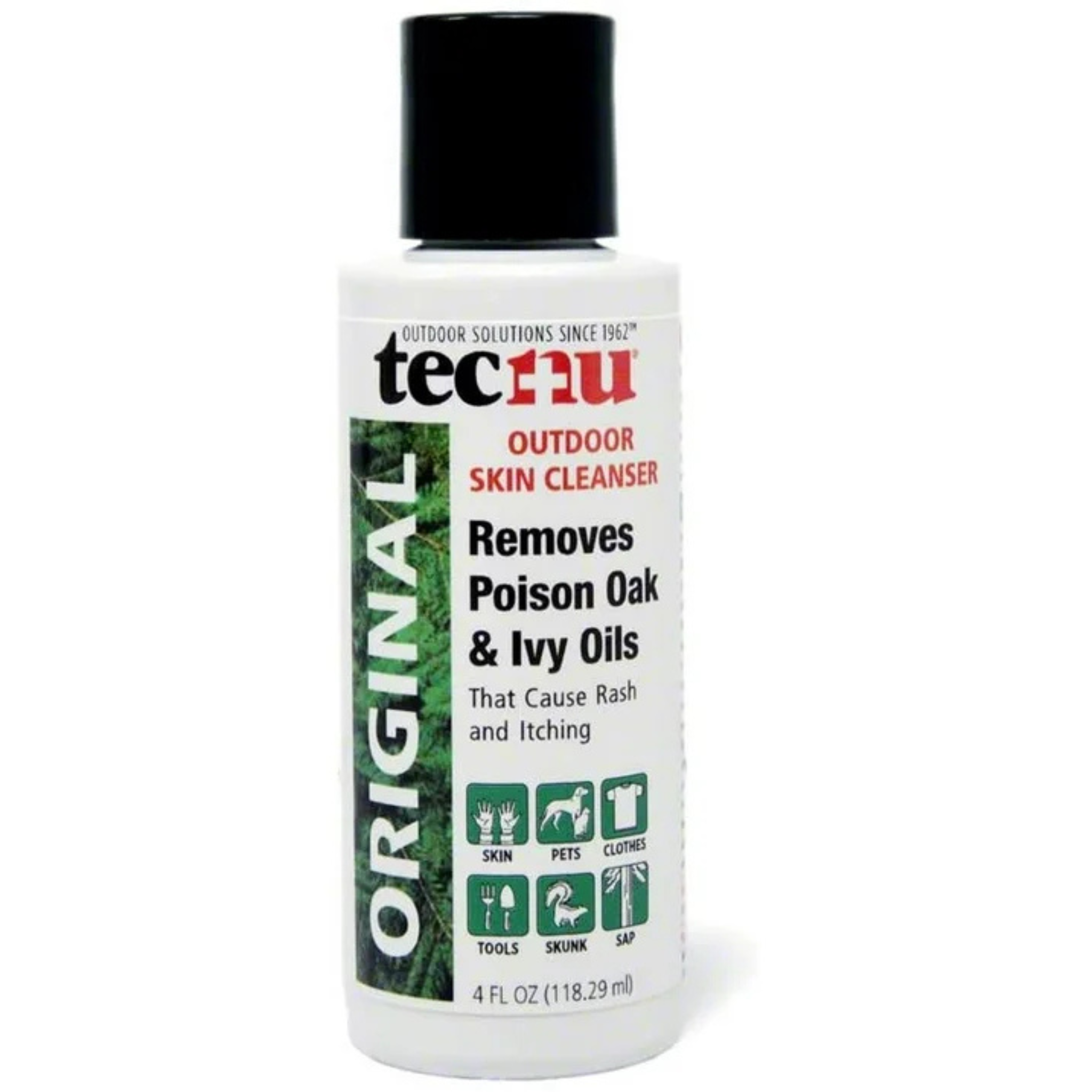 Tecnu, Original Outdoor Skin Cleanser, Removes Poison Oak & Ivy Oils, Effective Protection for Skin, 4 oz - Pharmaful