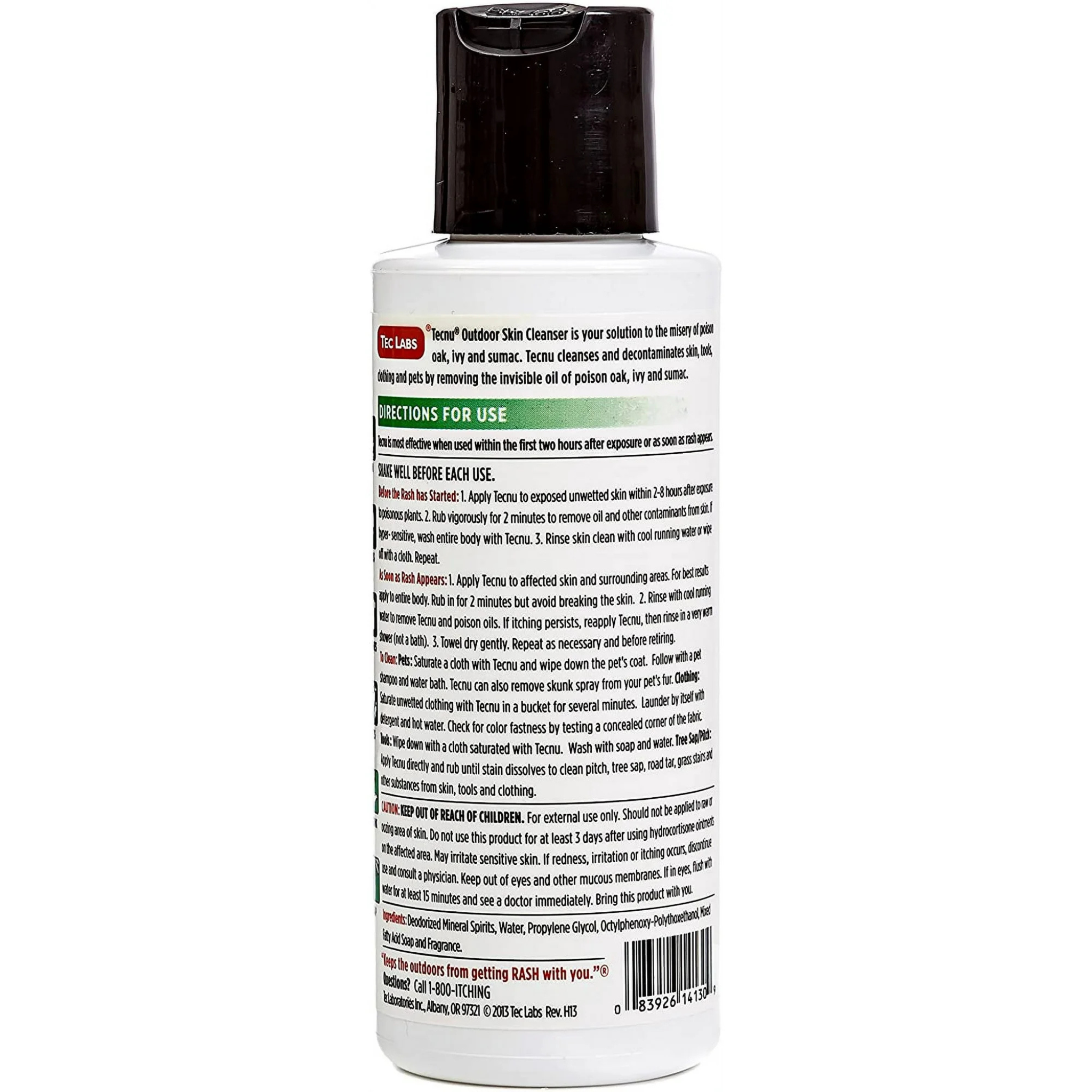 Tecnu, Original Outdoor Skin Cleanser, Removes Poison Oak & Ivy Oils, Effective Protection for Skin, 4 oz - Pharmaful
