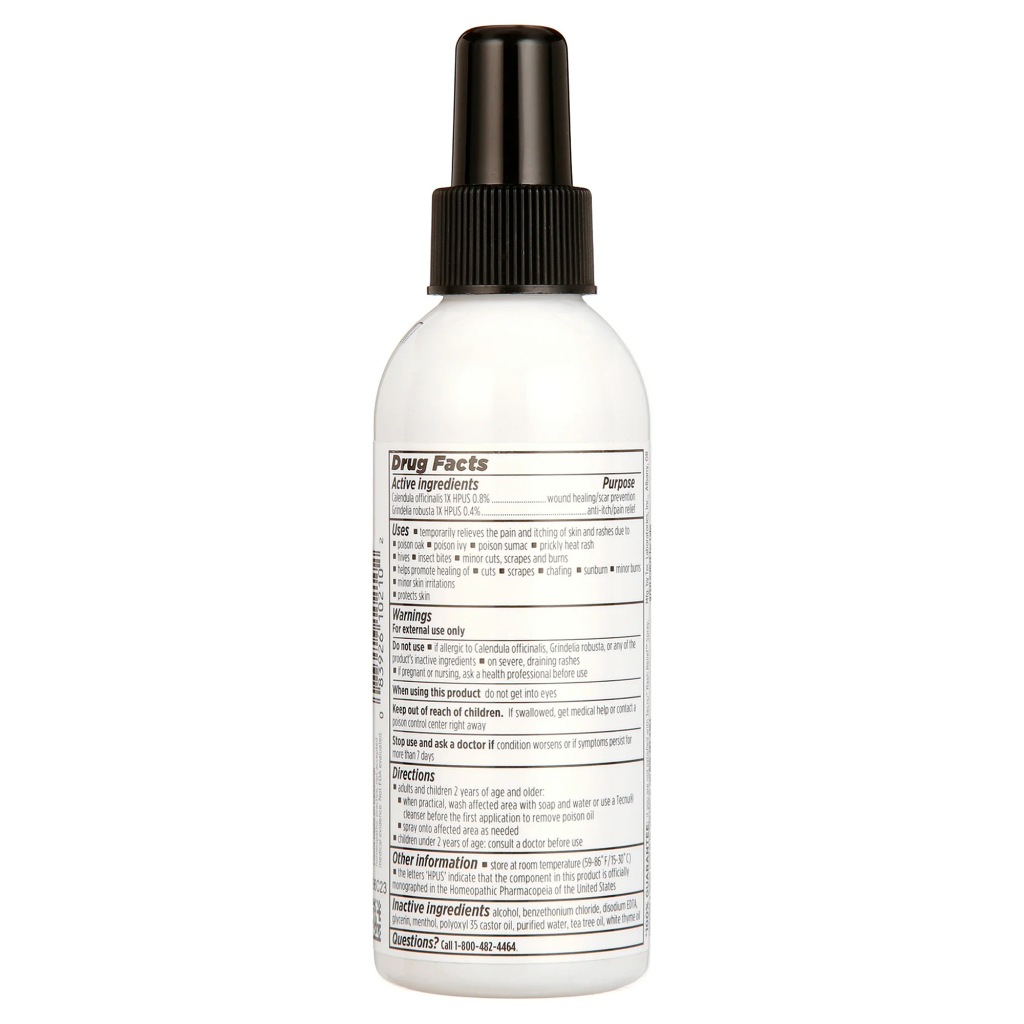 Tecnu, Rash Relief Anti-Itch Spray, Maximum Strength, Topical Analgesic for Itchy Skin, 6 fl oz