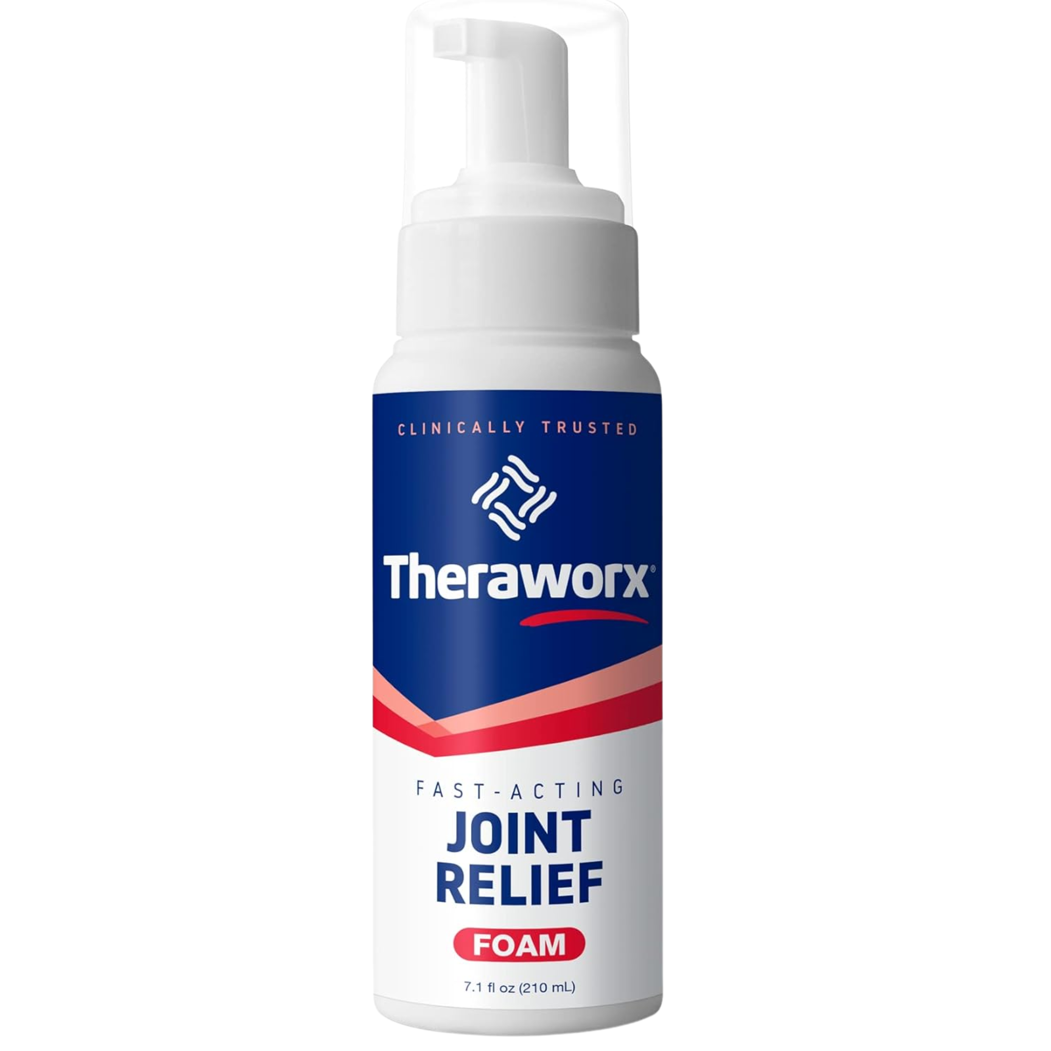 Theraworx, Fast-Acting Joint Relief Foam, Joint Discomfort and Inflammation Support with Soothing Application, 7.1 oz