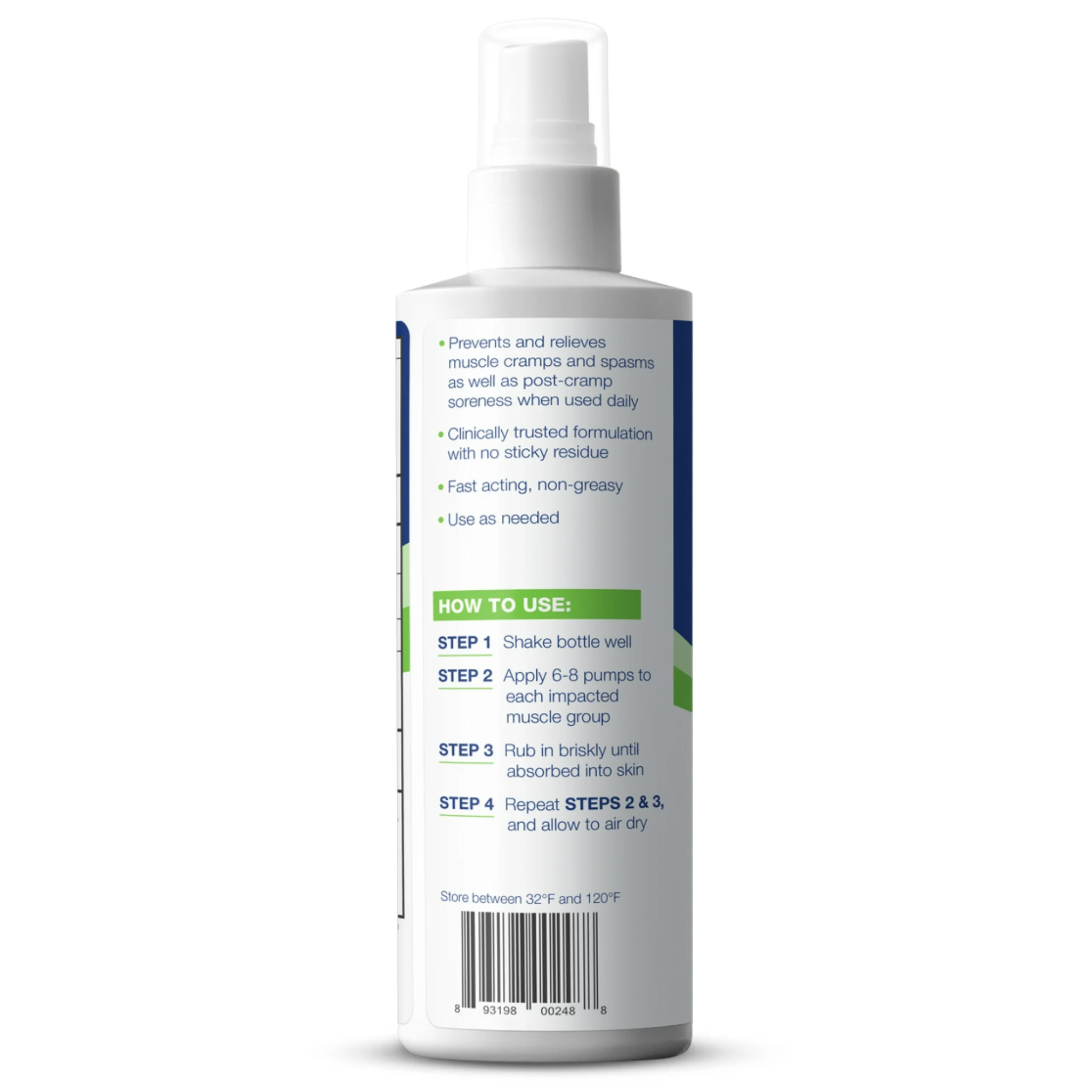 Theraworx for Muscle Cramps Foam, for Muscle Spasms, Cramps, and Muscle soreness, 7.1 oz