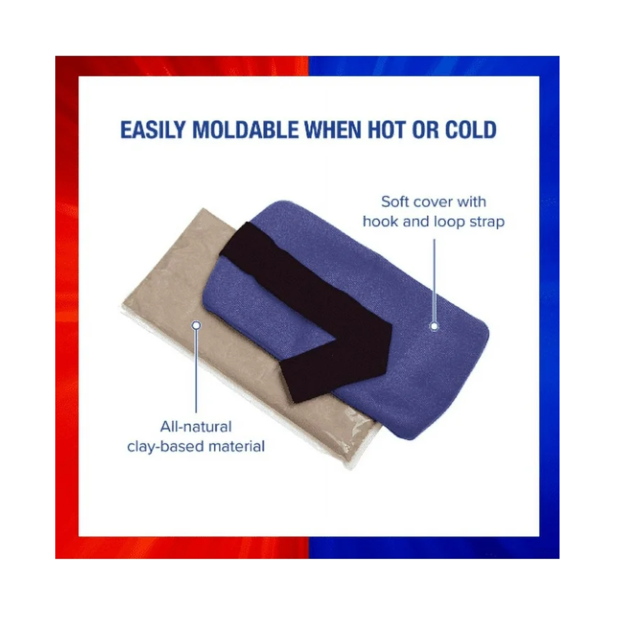 ThermiPaq, Hot & Cold Pain Relief Wrap, X-Large, Reusable Therapeutic Support
