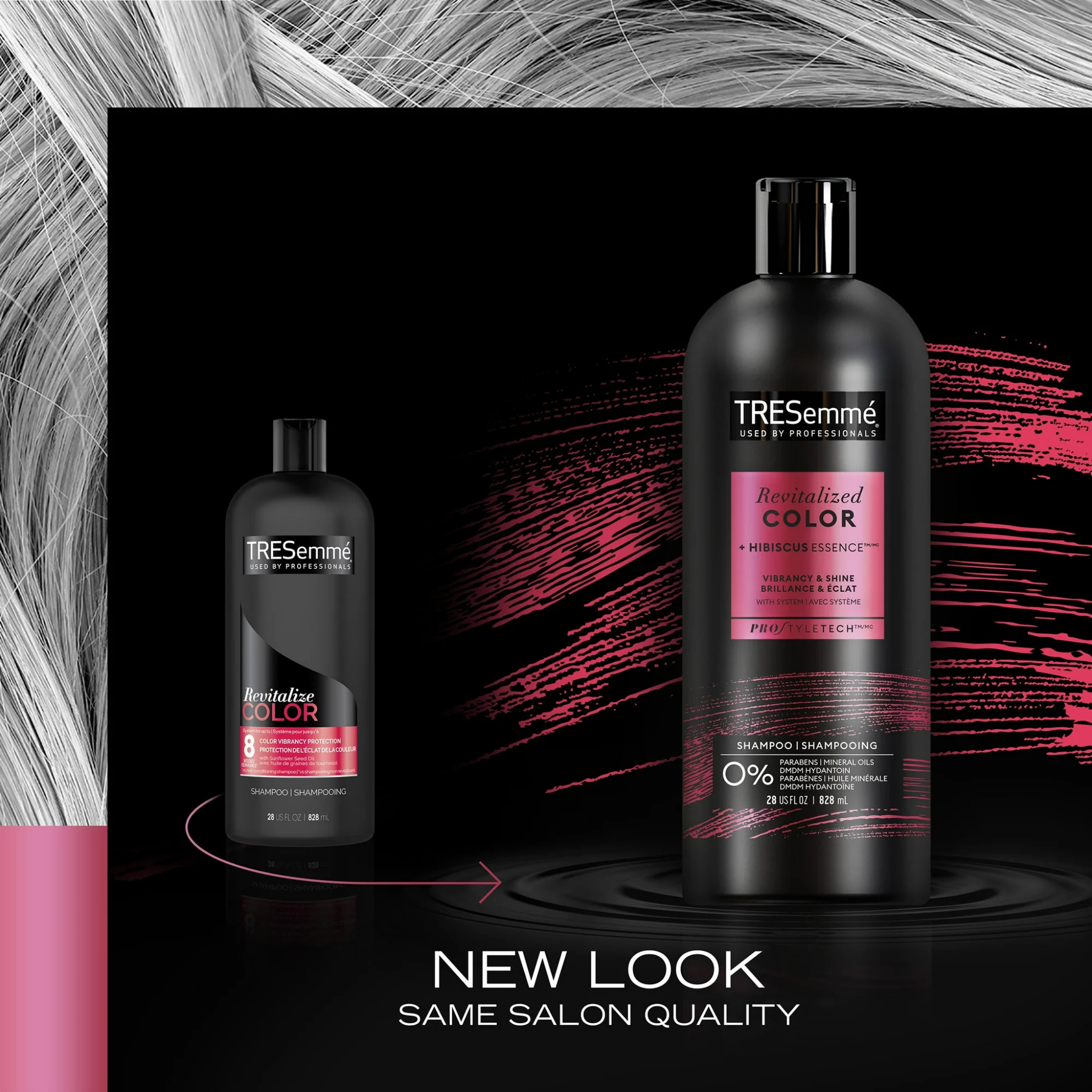 Tresemme, Revitalize Color Hibiscus Essence Shampoo, Vibrance and Shine for Colored Hair, 28 fl oz - Pharmaful