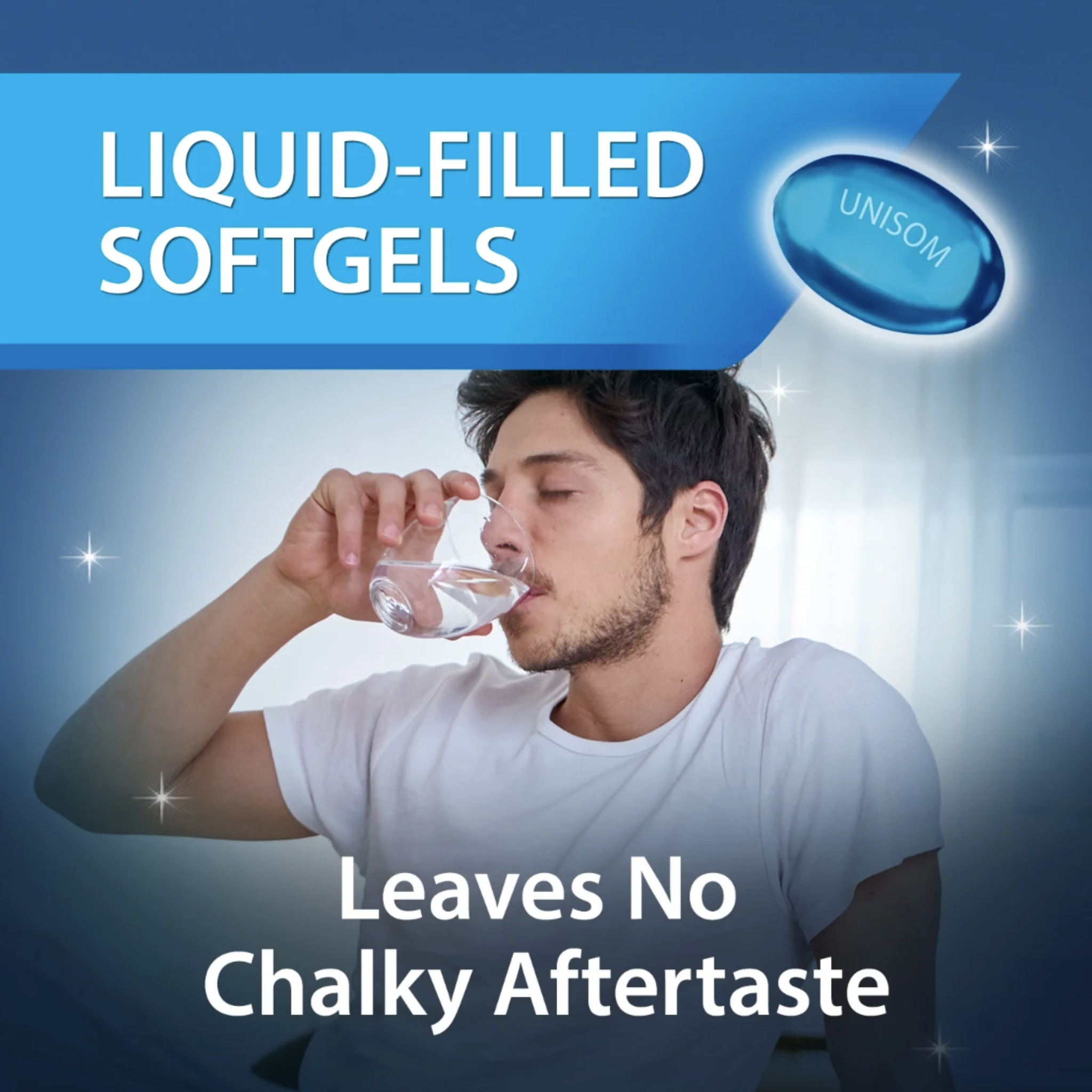 Unisom SleepGels Soft Gels, Sleep-Aid with 50 mg Diphenhydramine HCI, 32 ct. - Pharmaful
