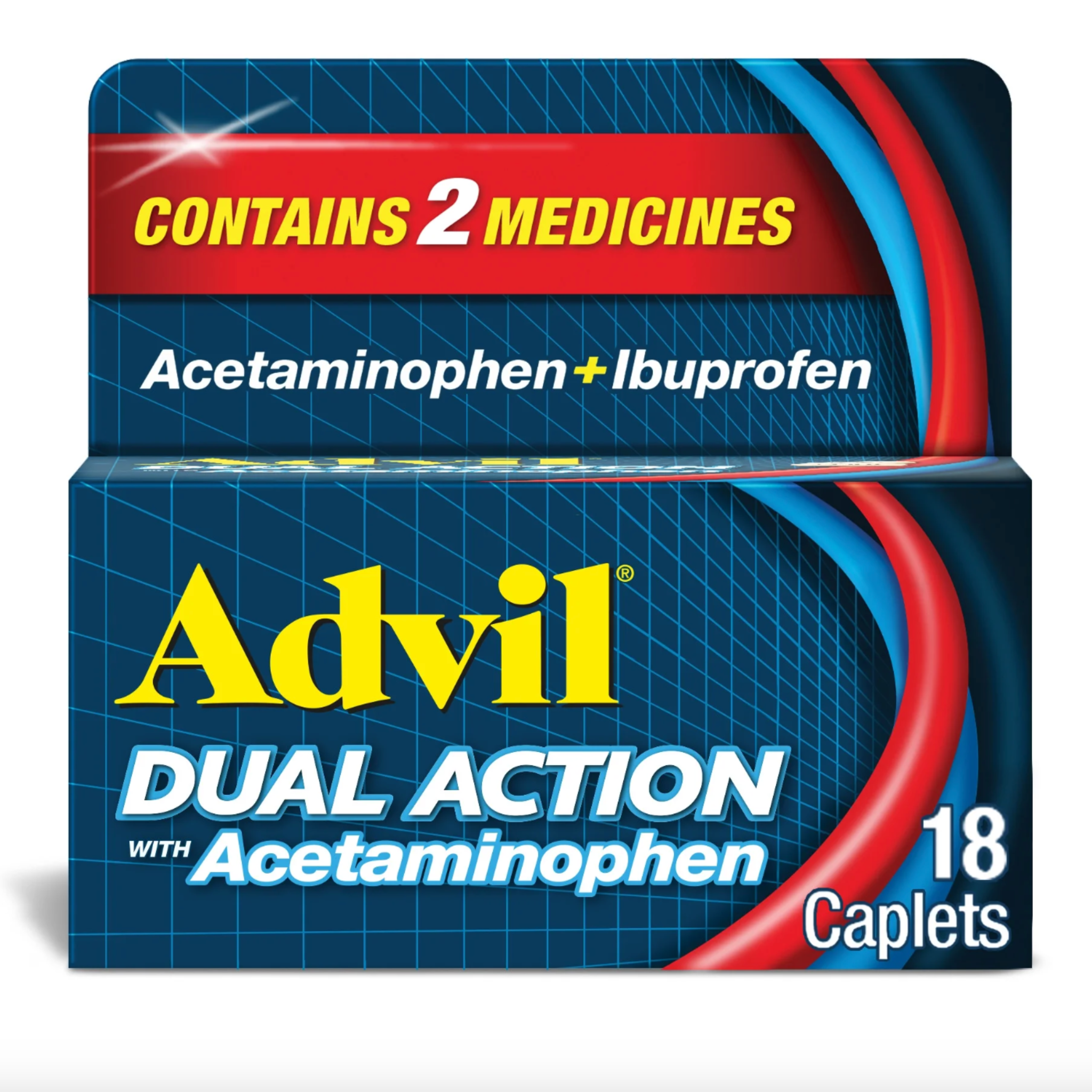 Advil Dual Action, 18 Count - Pharmaful