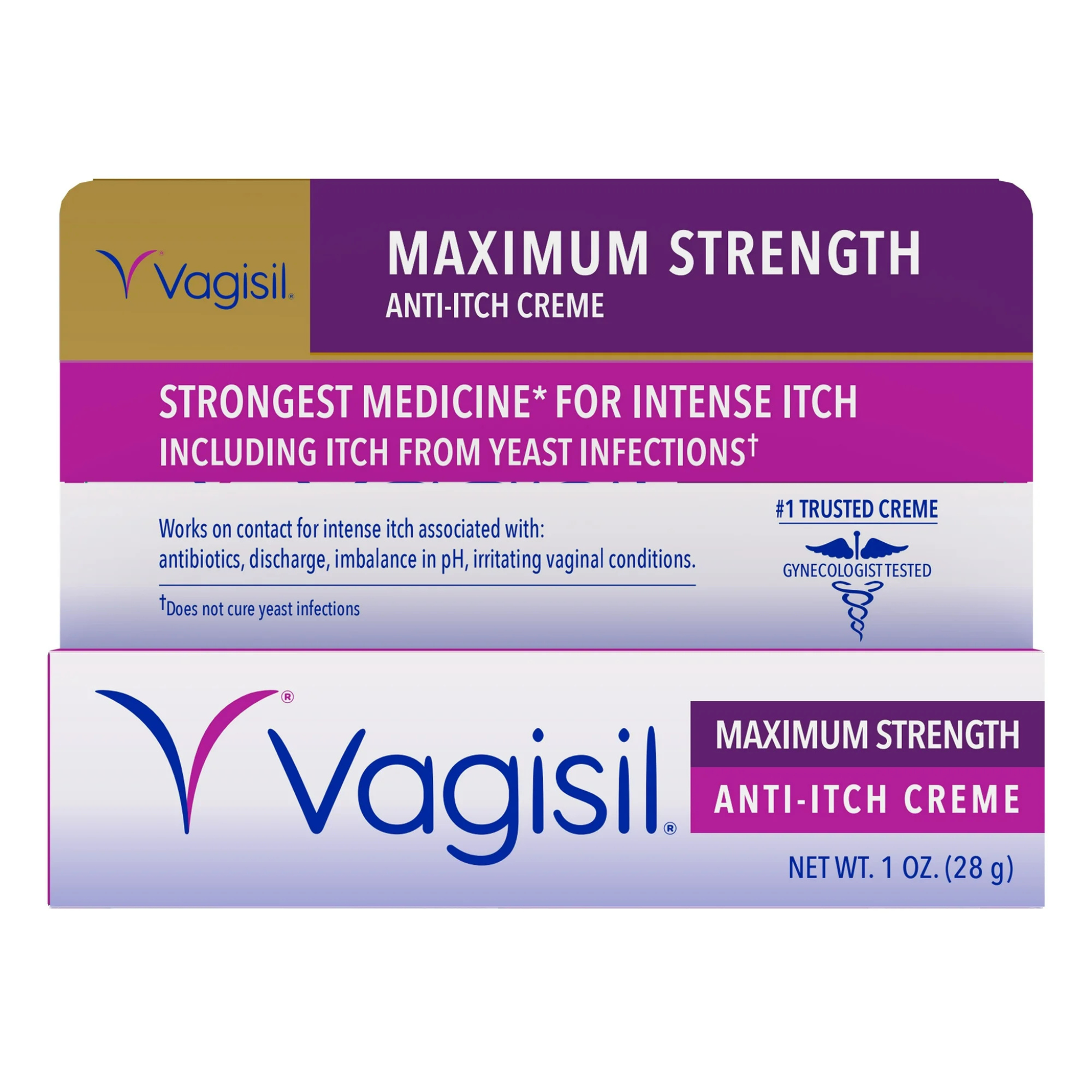 Vagisil Maximum Strength Anti-Itch Cream, 1 oz