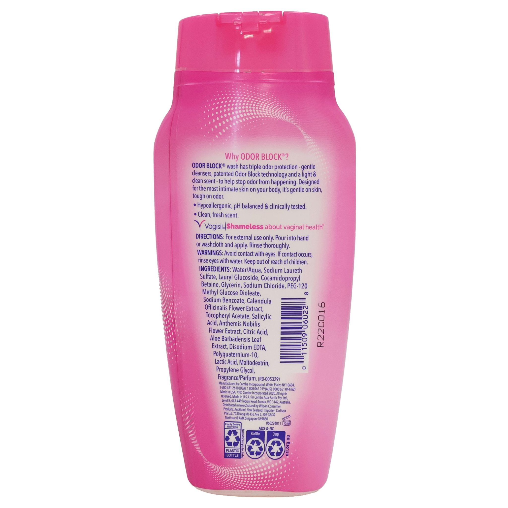 Vagisil Odor Block Daily Intimate Wash 12 Oz