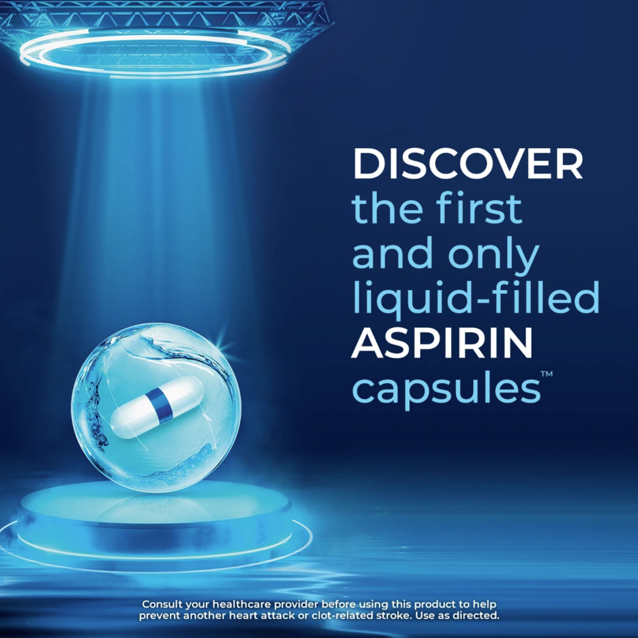 Vazalore Aspirin 81 mg, Adult Aspirin, Liquid-Filled Capsules, Low Dose Aspirin Therapy, 30 ct