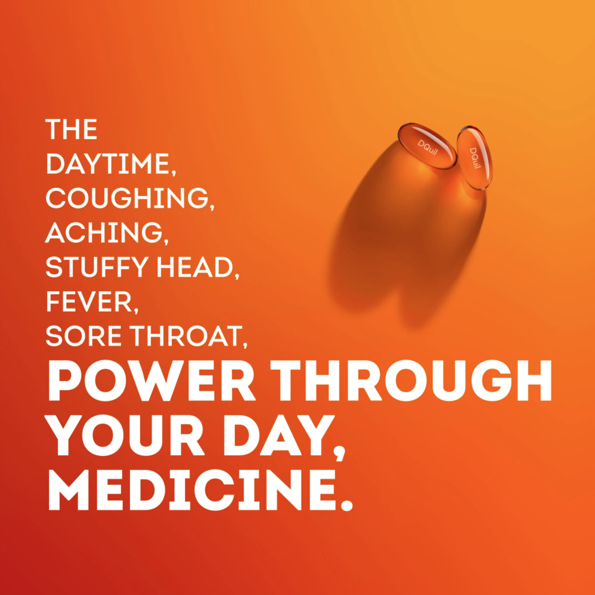 Vicks DayQuil Liquicaps, Non-Drowsy Cough, Cold and Flu Relief, over-the-counter Medicine, 24 Ct - Pharmaful