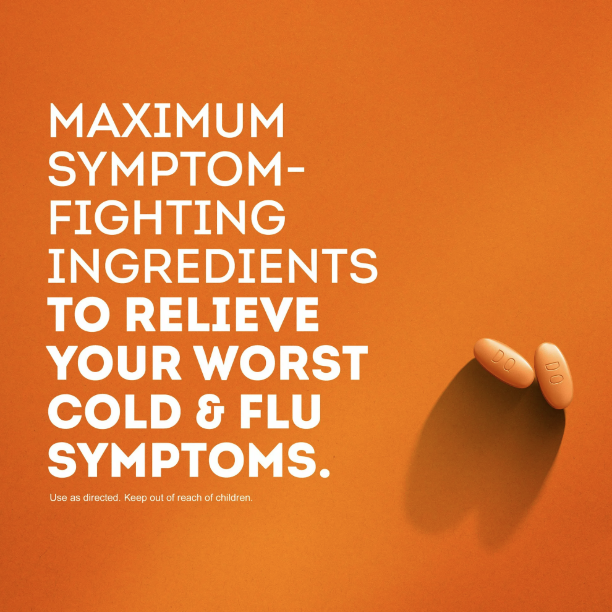Vicks DayQuil Severe Vapocool Caplets for Cold, Flu + Congestion, over-the-counter Medicine, 24 Ct