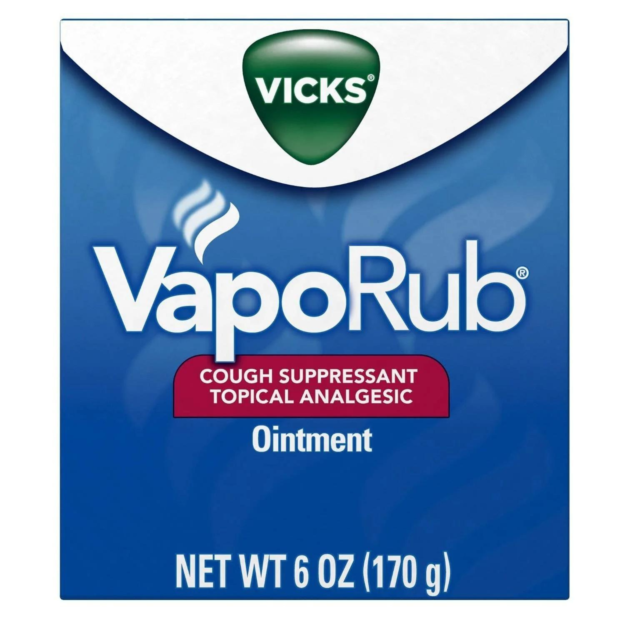 Vicks VapoRub Cough Suppressant Topical Analgesic, 6 oz