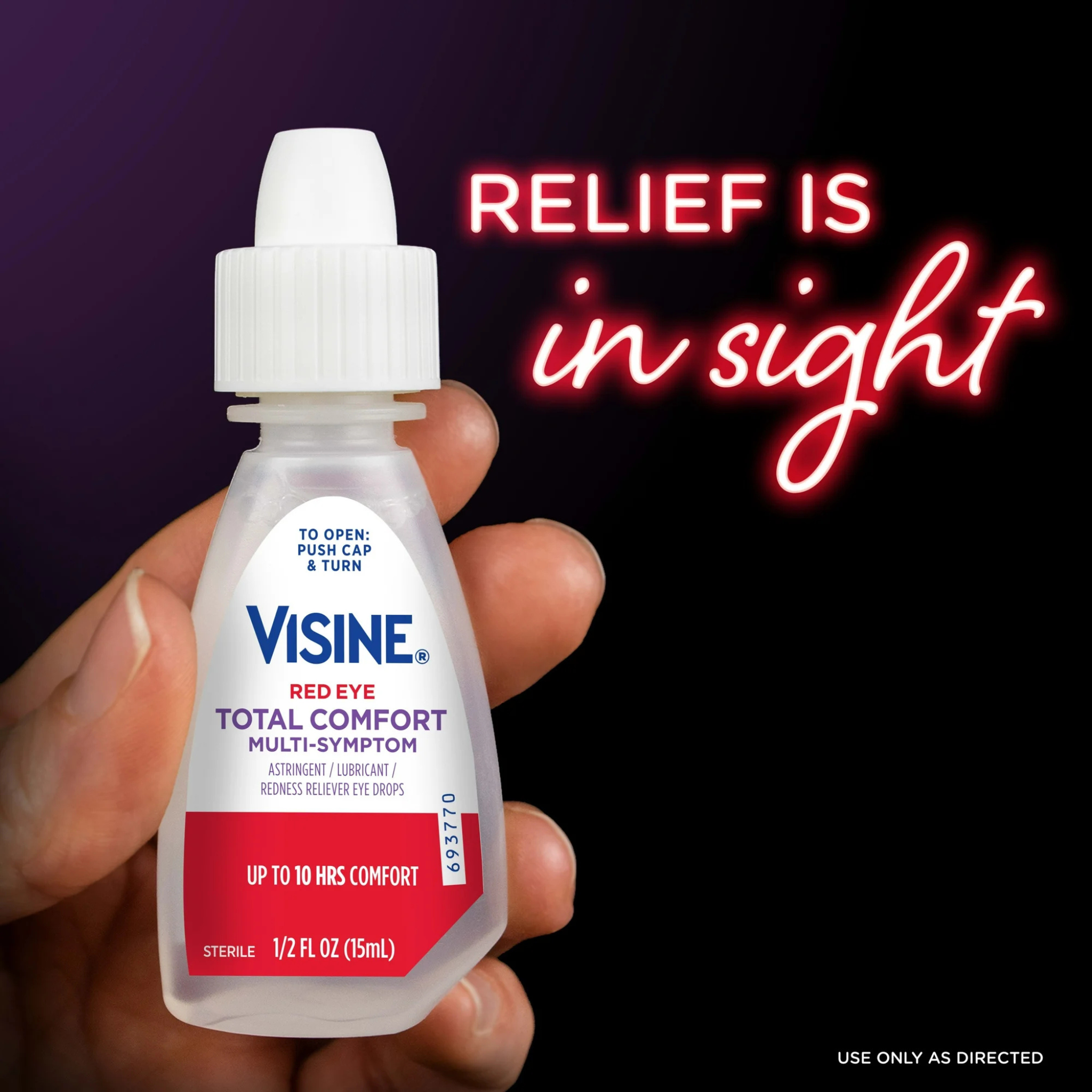 Visine Red Eye Total Comfort Multi-Symptom Eye Drops, 0.5 fl. oz - Pharmaful