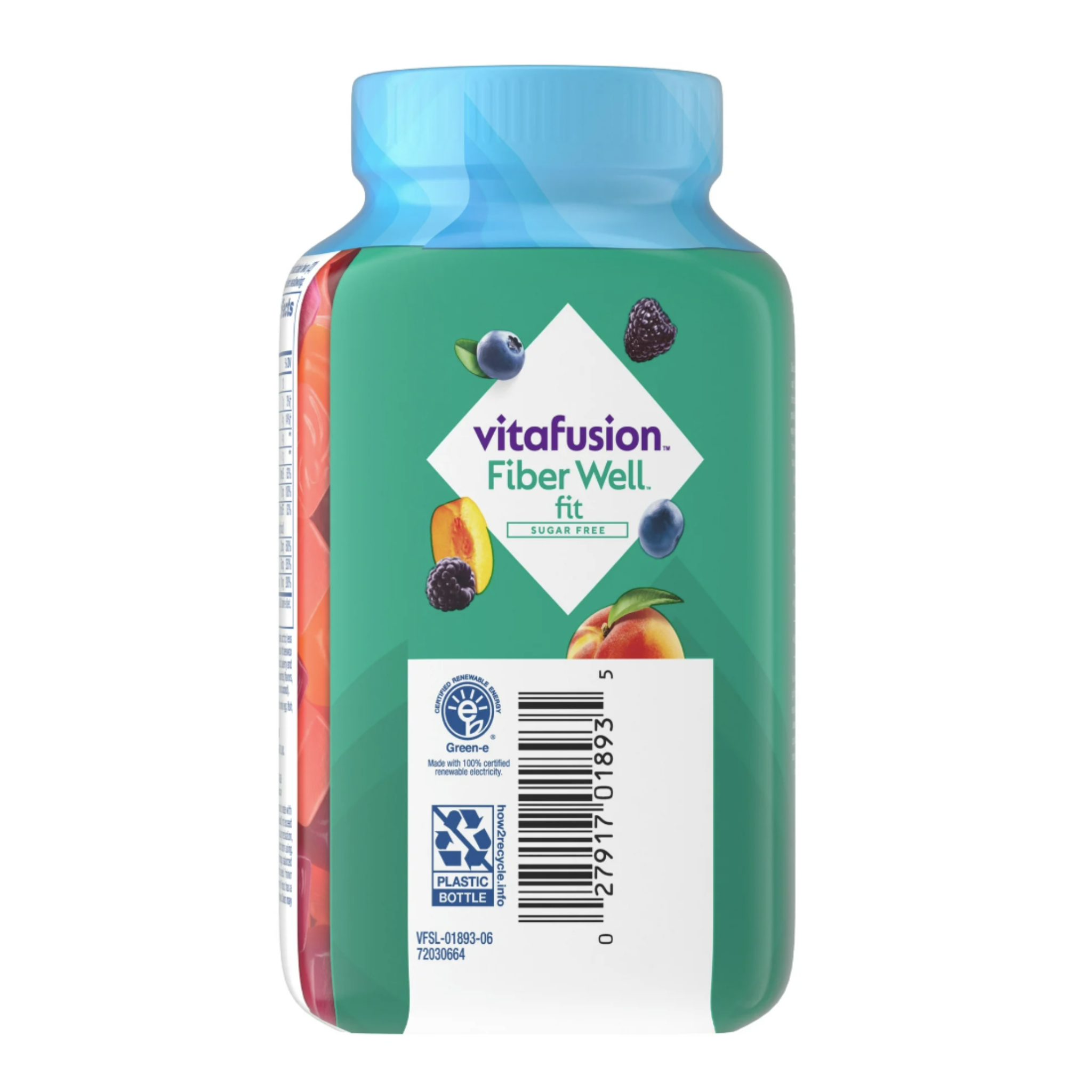 Vitafusion Fiber Well Fit Gummies Supplement, 90 Count
