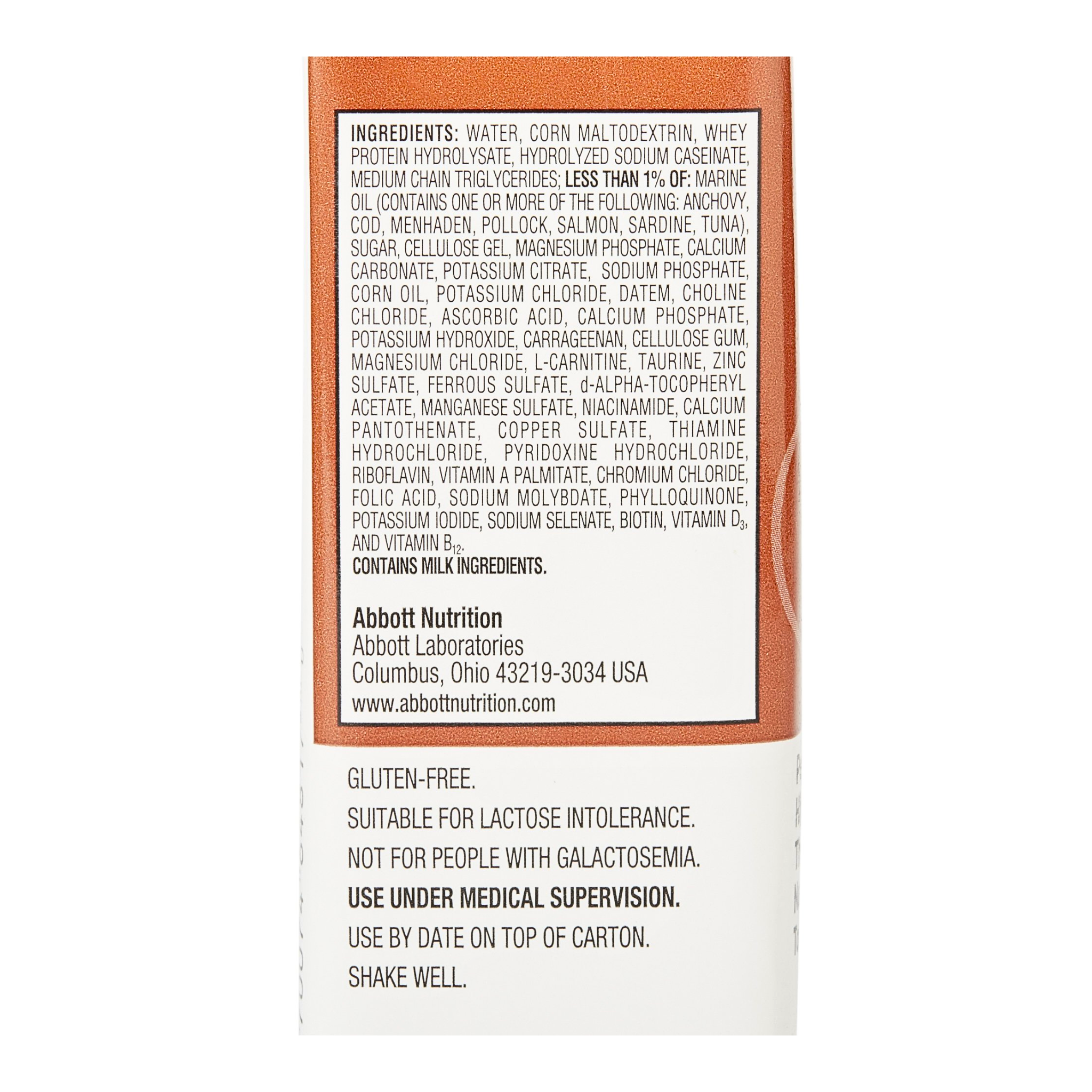 Abbott Nutrition, Vital High Protein Oral Supplement, Unflavored, Ready to Use, 8 oz Carton, 24 Pack