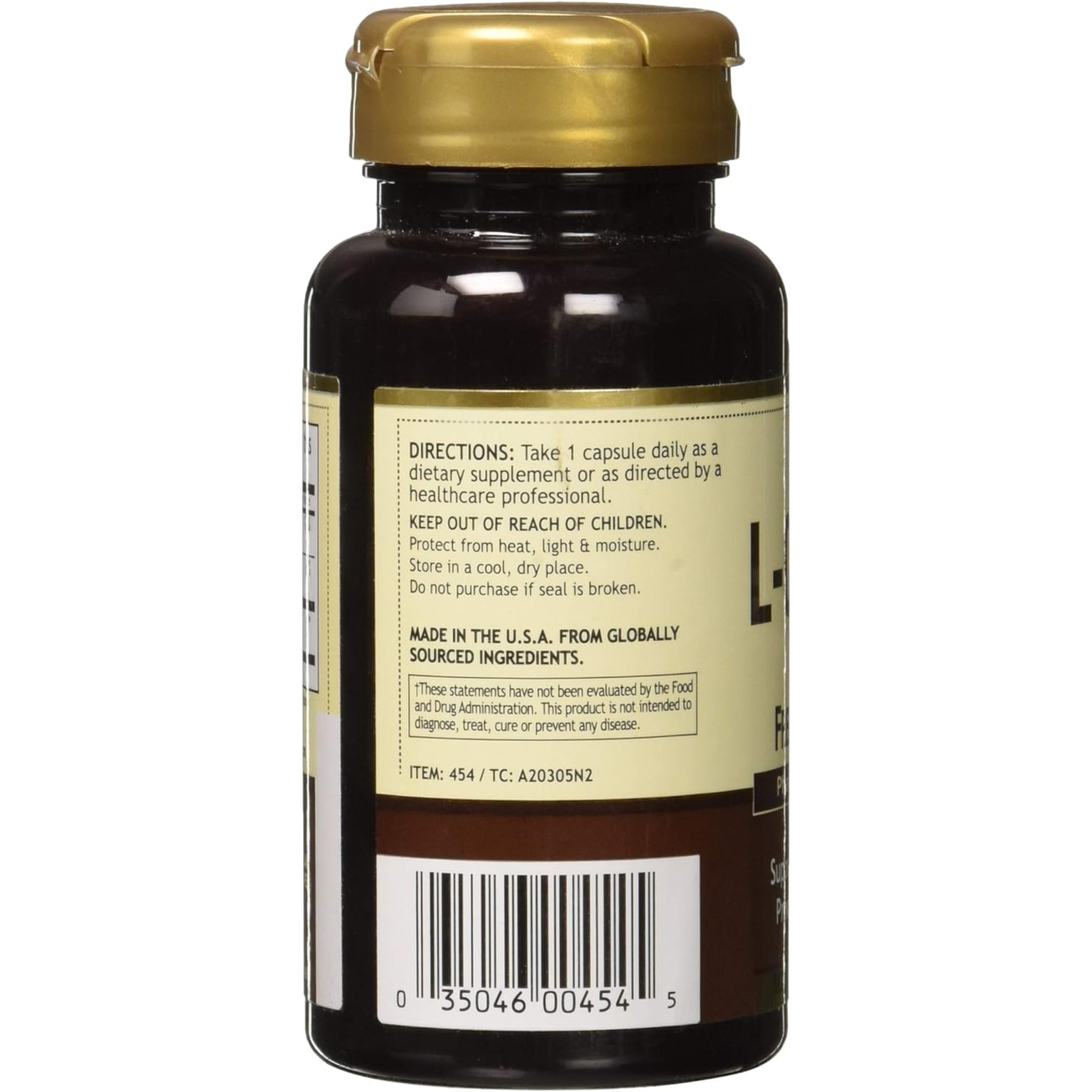 Windmill, L-Carnitine Capsules, 250mg, Supports Energy & Metabolism, 50 Count