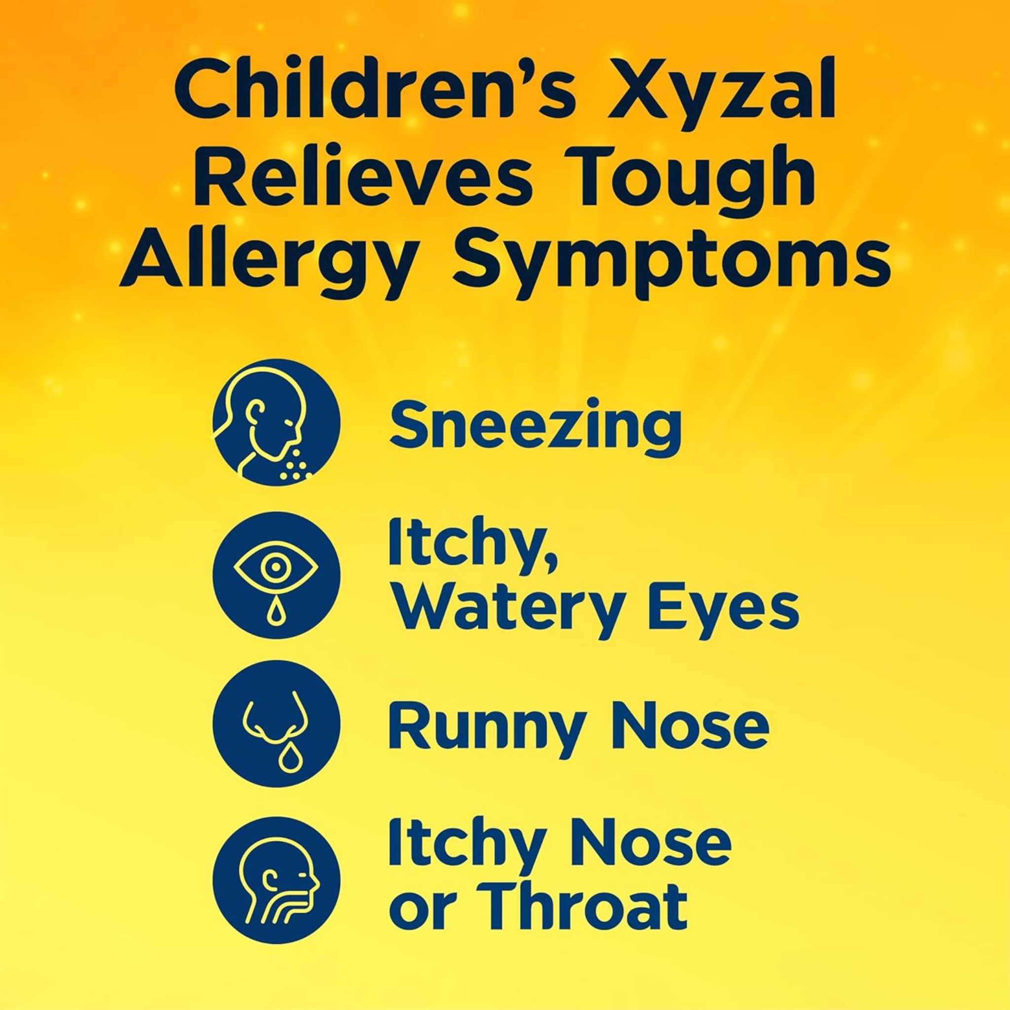 Xyzal, Children's 24 Hour Allergy Relief Medicine, Liquid Antihistamine with Levocetirizine, Bubble Gum Flavor, 5 fl oz
