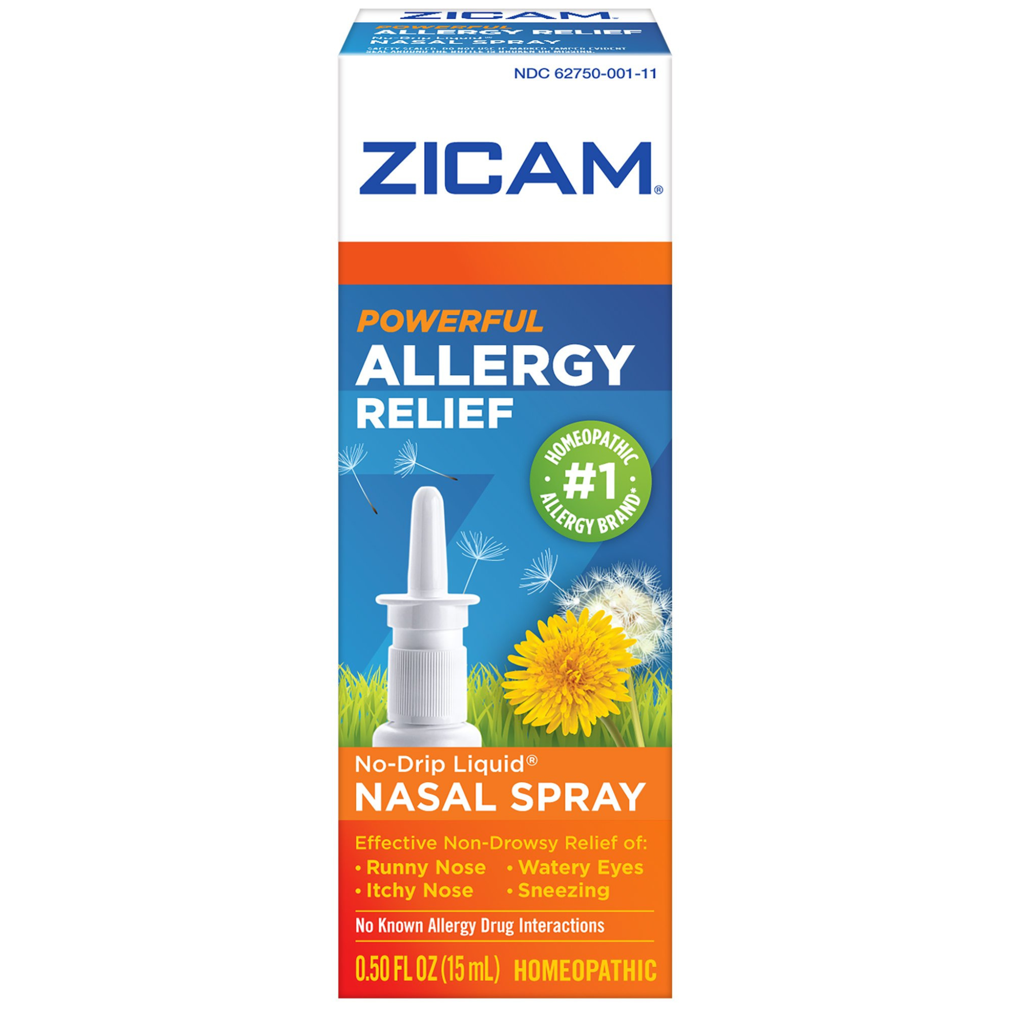 Zicam Powerful Allergy Relief Nasal Spray 0.5 oz
