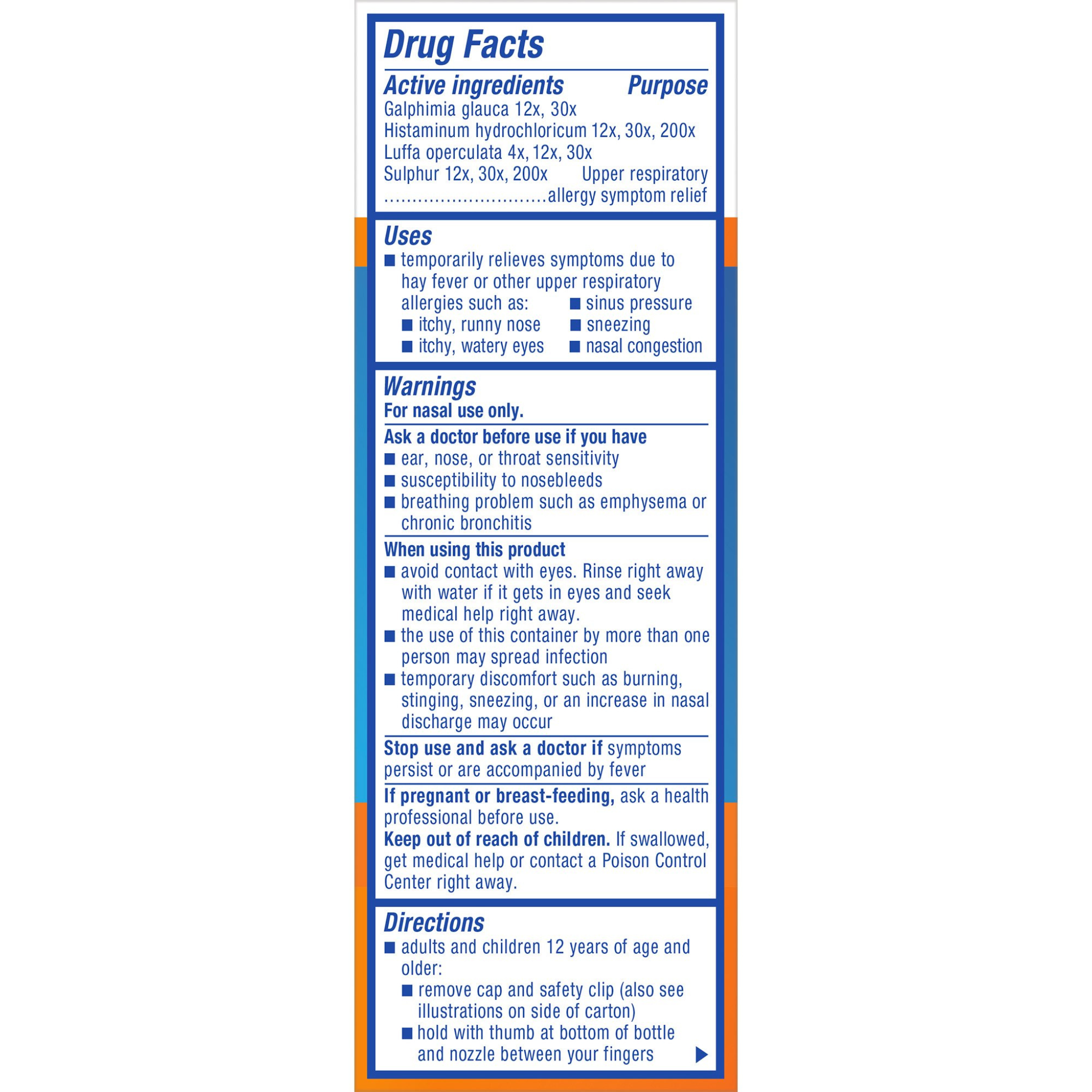 Zicam Powerful Allergy Relief Nasal Spray 0.5 oz