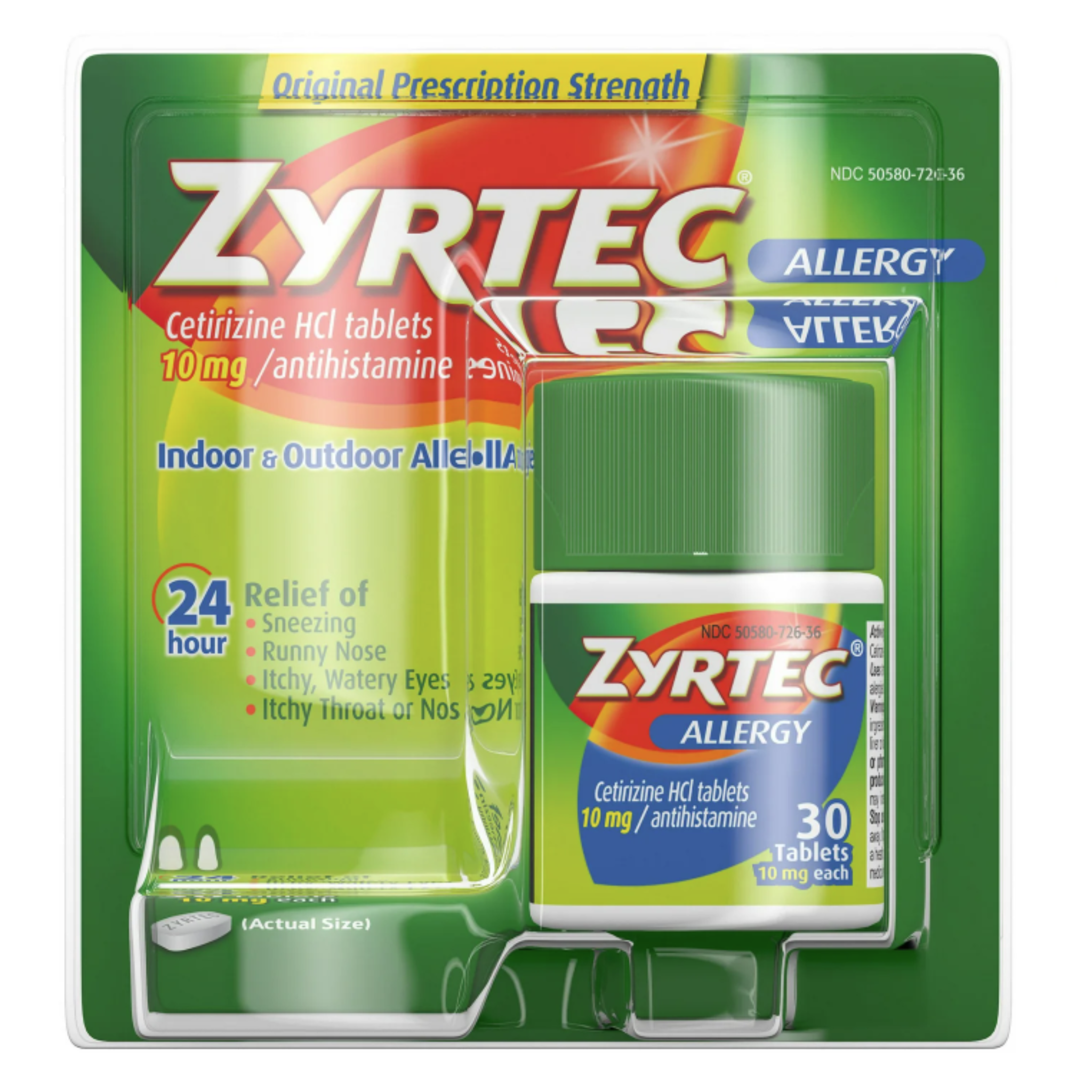 Allergy Relief Bundle, Seasonal sneezing, Congestion & Itchy eyes trio, Best Sellers included