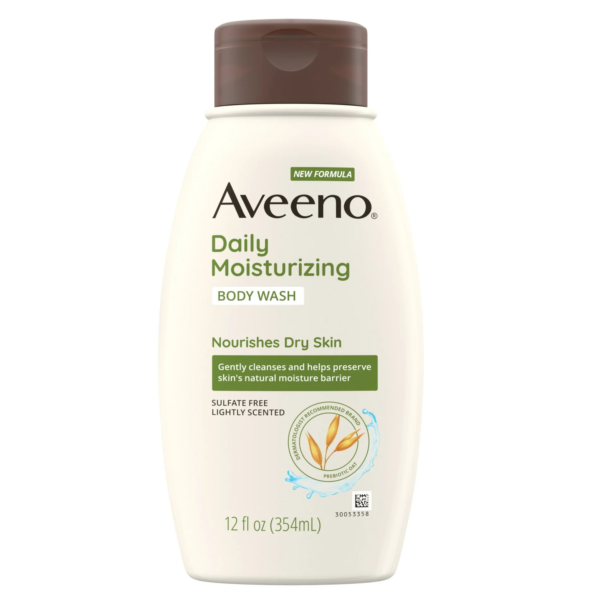Aveeno, Daily Moisturizing Oat Body Wash, Nourishes Dry Skin, 12 fl. oz - Pharmaful