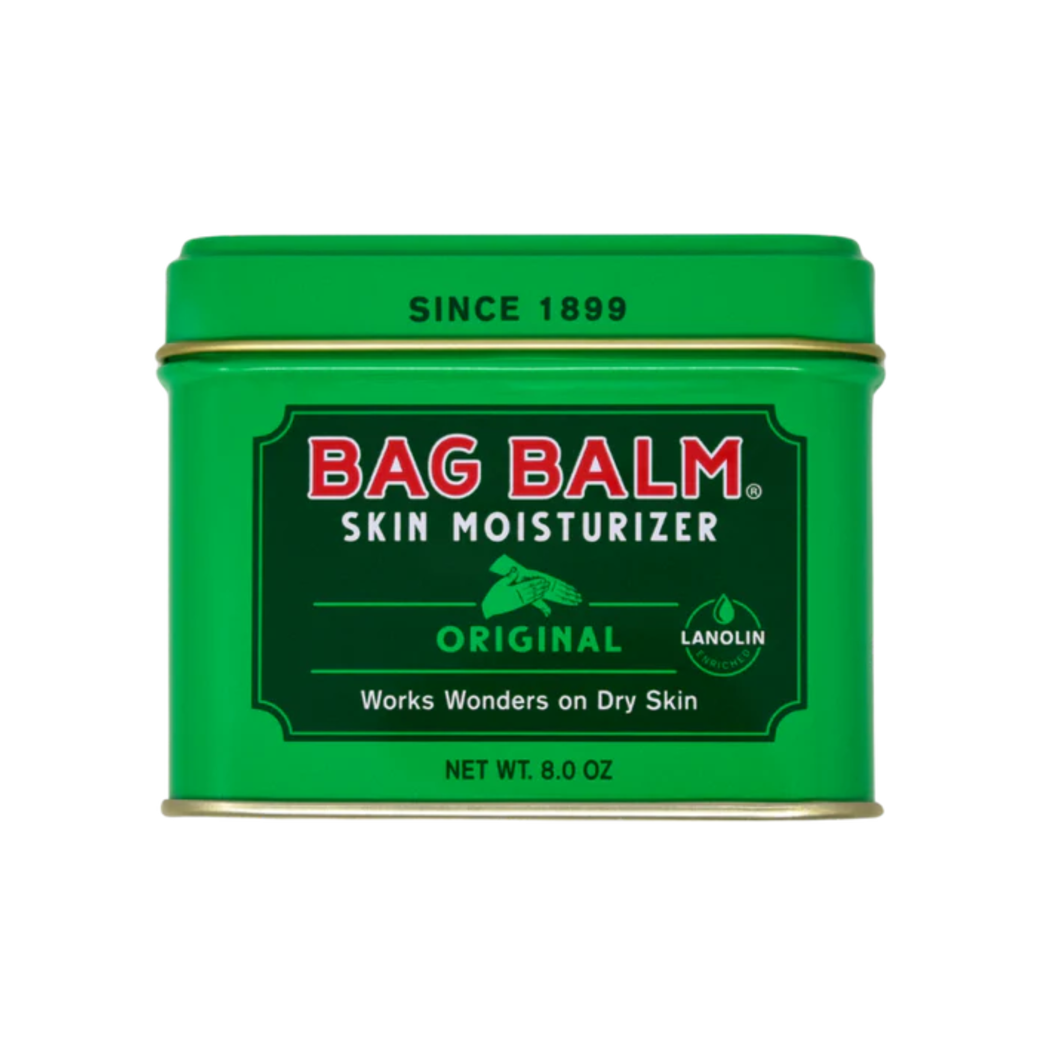 Vermont's Original®, Bag Balm Skin Moisturizer, Soothing & Protective for Dry Skin, 8 oz