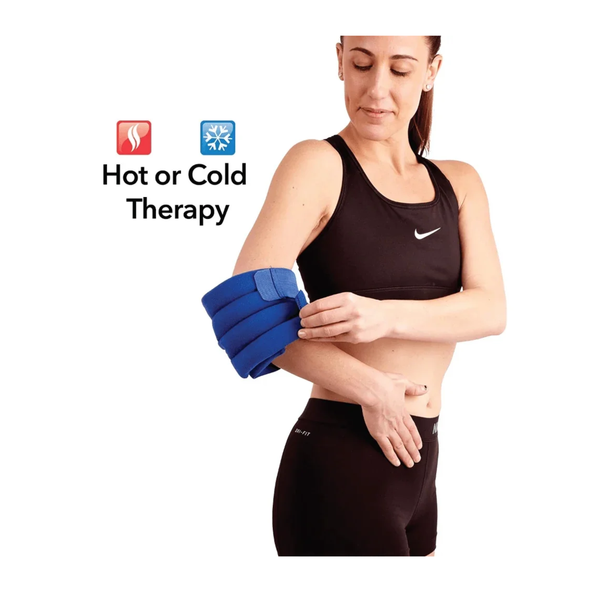 Bed Buddy, Large Joint Microwaveable Heat Wrap, Hot & Cold Therapy for Soothing Muscle Relief & Sprains