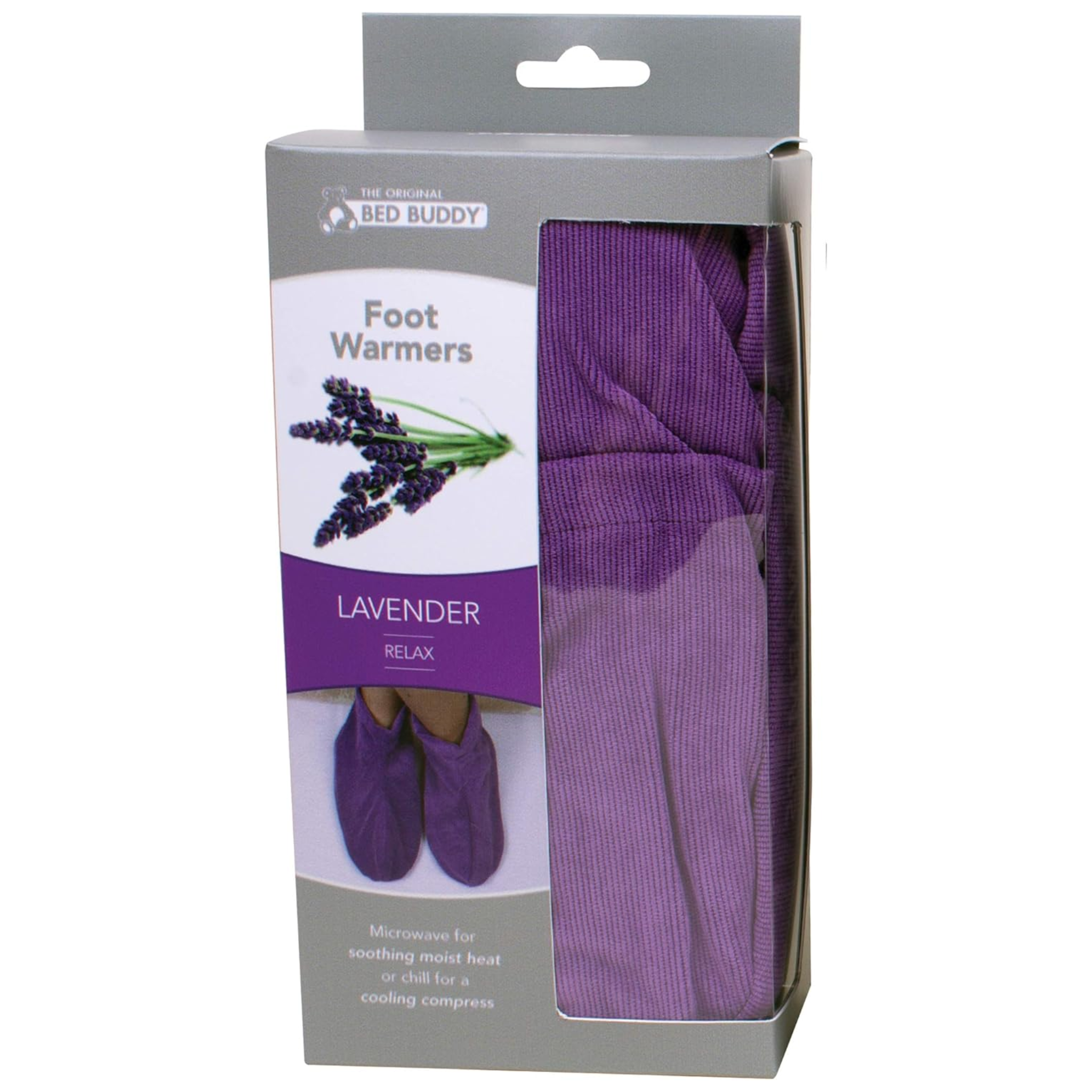 Bed Buddy, Foot Warmers, Microwaveable Heat & Cold Wrap for Muscle Pain Relief