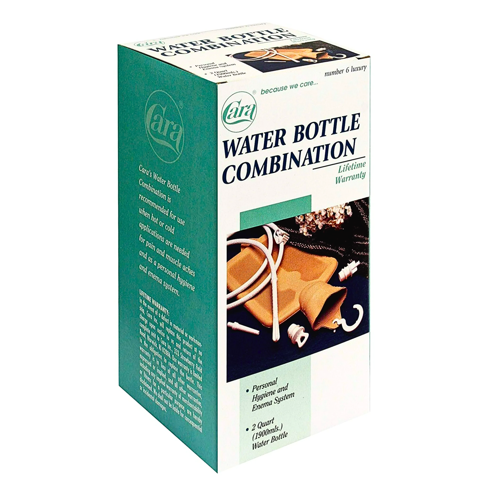 CARA, Luxury Water Bottle Combination No. 6, Hot & Cold Therapy, 1 Each