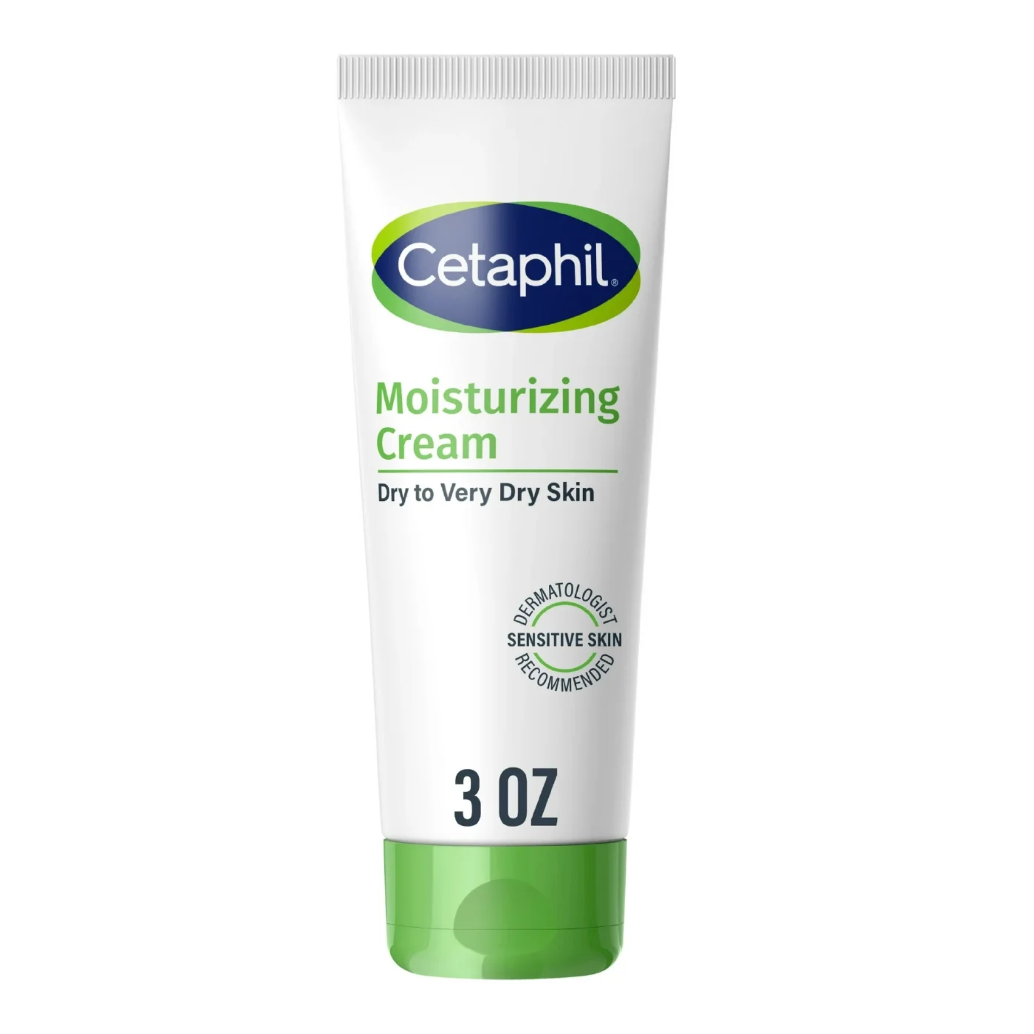 Cetaphil®, Travel Size Moisturizing Cream for Very Dry to Dry Skin, Unscented, 3 fl oz - Pharmaful