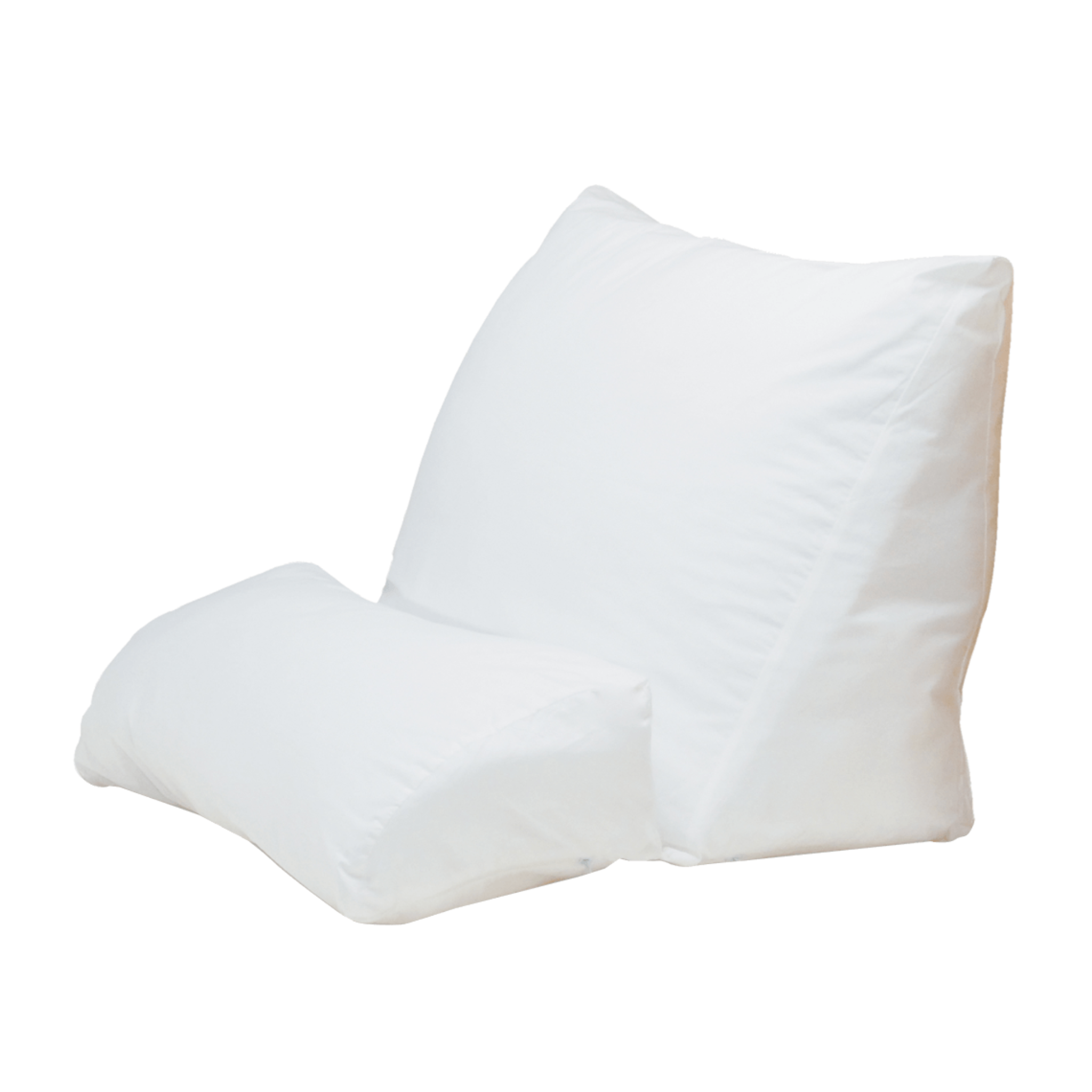Contour, 10-in-1 Flip Pillow, Multi-Position Support Cushion for Comfort & Relaxation, White
