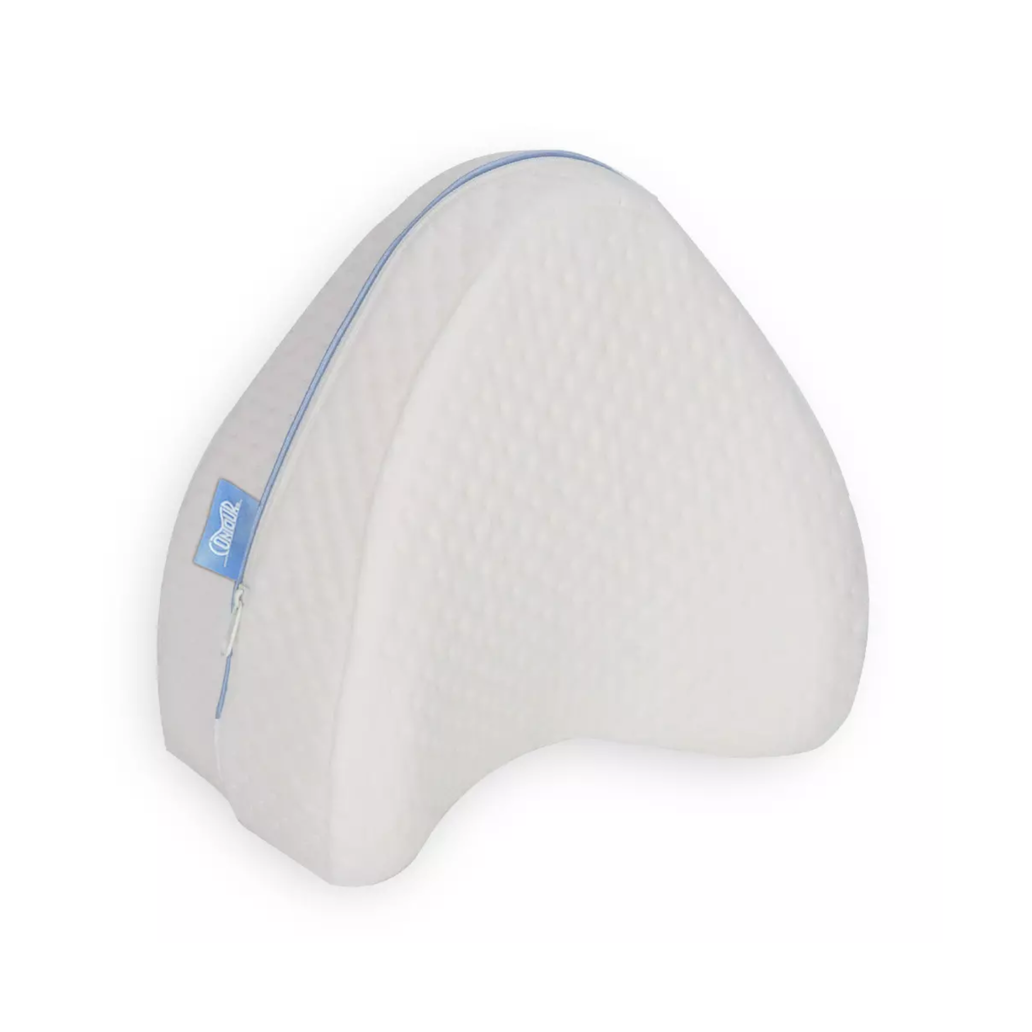 Contour, Legacy Leg Foam Support Pillow, Ergonomic Cushion for Knee & Hip Alignment, White