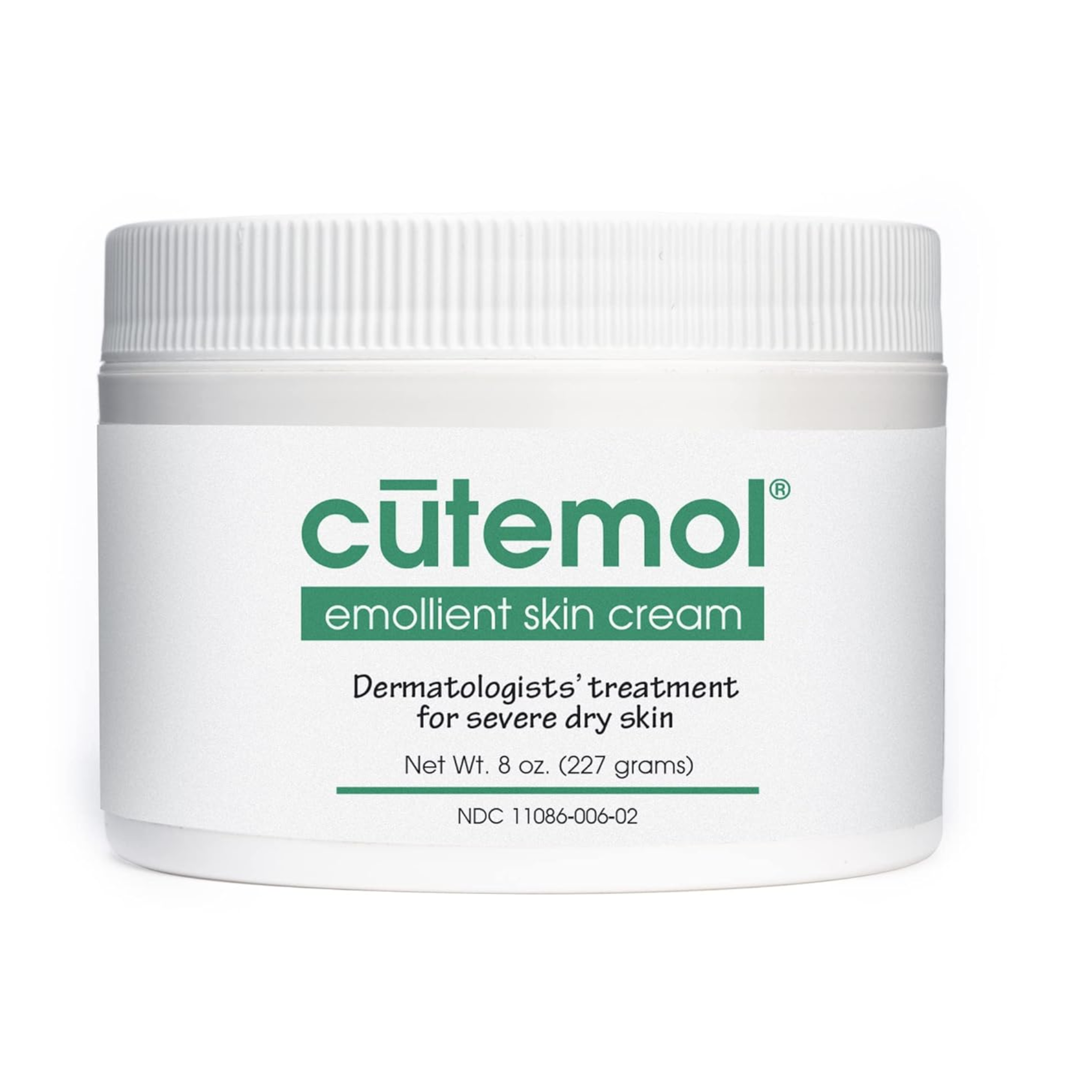 Cutemol, Emollient Skin Cream, Intense Hydration for Dry & Cracked Skin, 8 oz Jar - Pharmaful