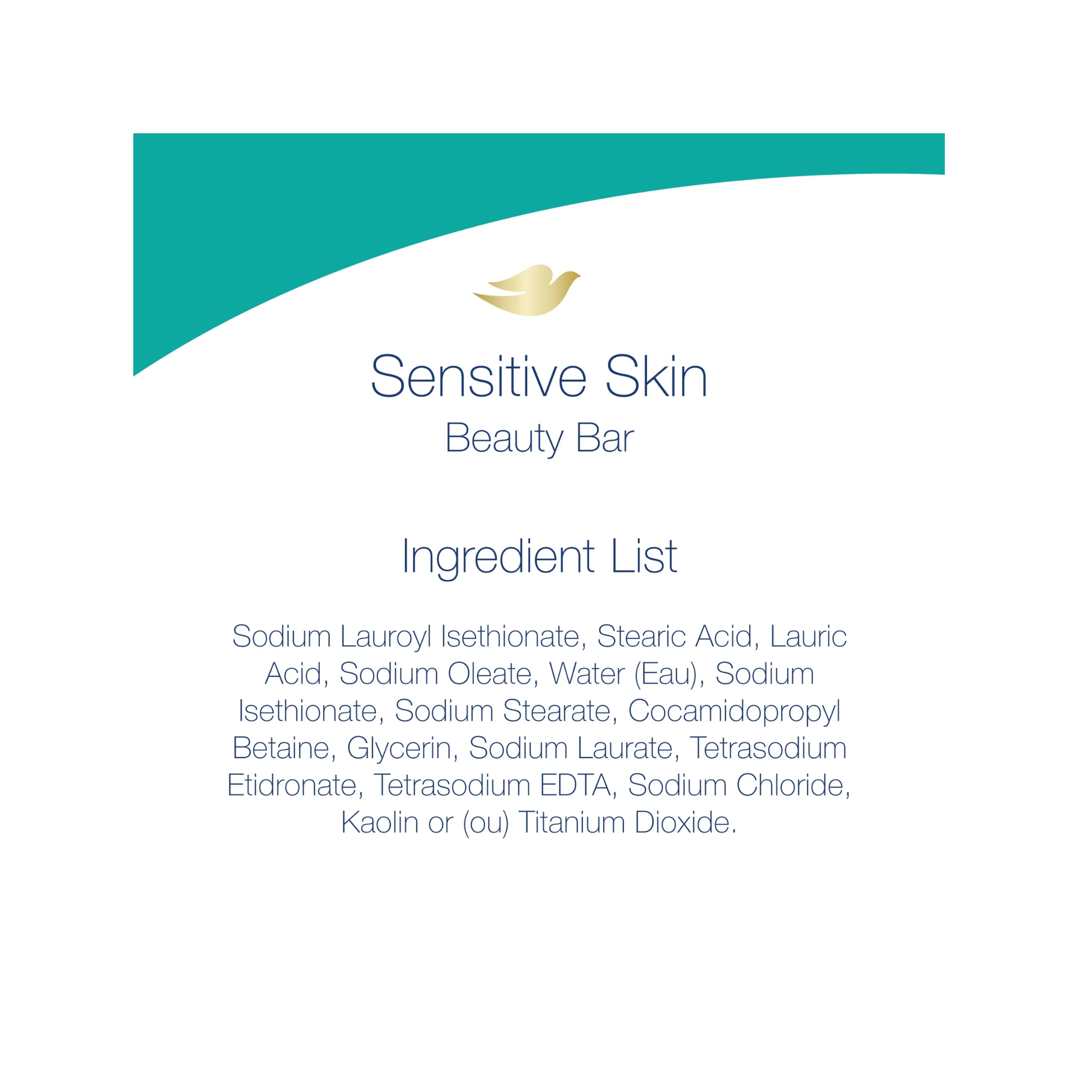Dove, Sensitive Skin Beauty Bar, Unscented & Hypoallergenic, Gentle Cleansing for Sensitive Skin, 3.75 oz, 2 Bars - Pharmaful