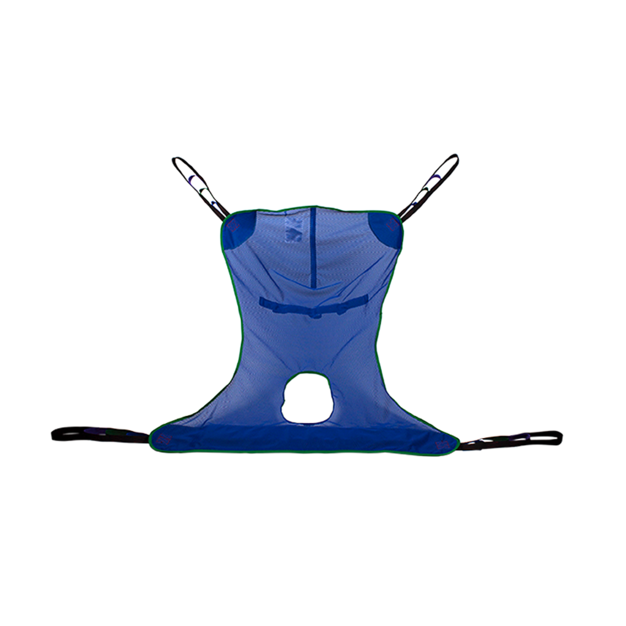Dynarex, Full Body Sling with Commode Opening, Extra Large, Mesh, Secure and Comfortable Patient Transfer, Blue